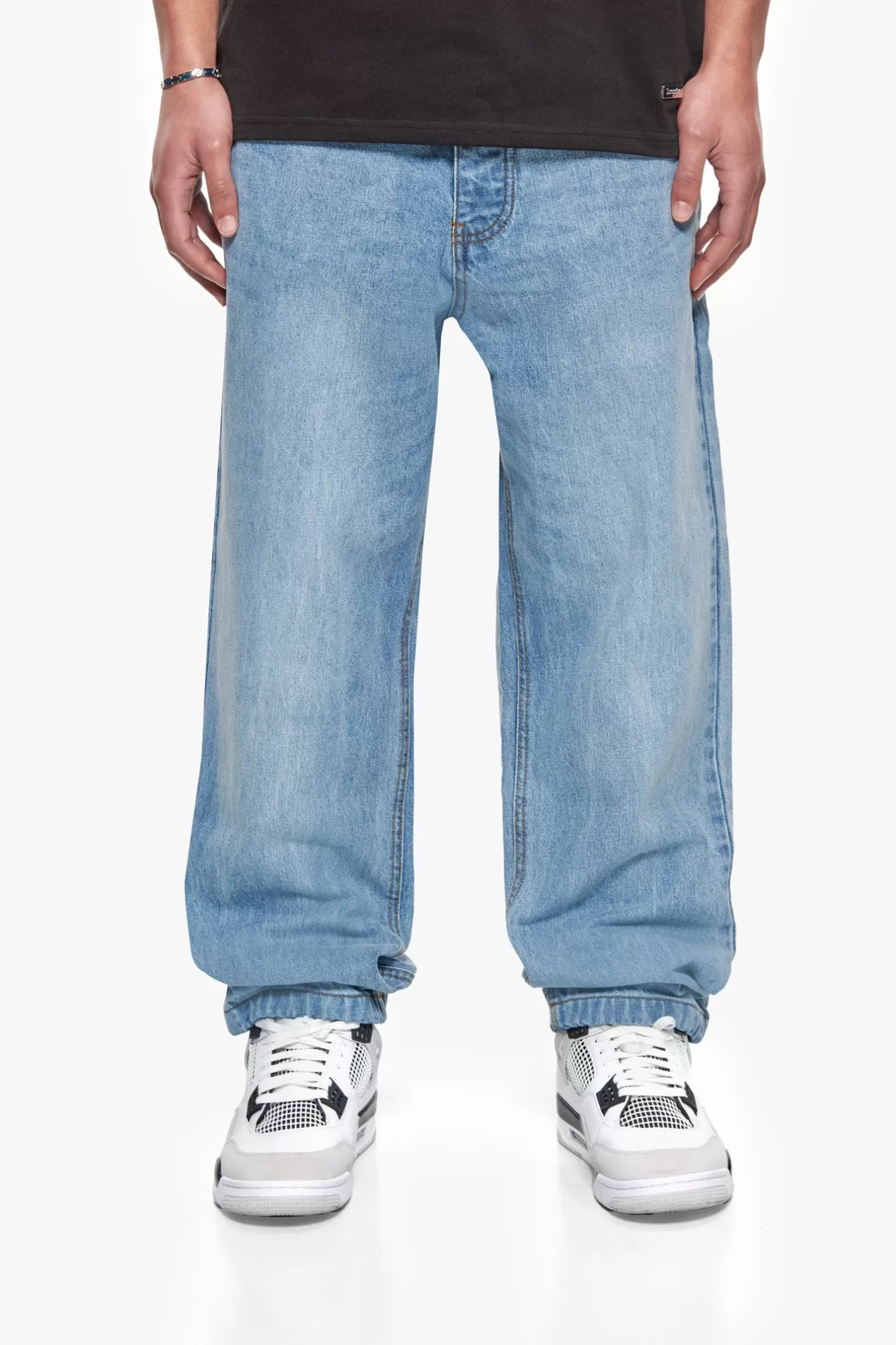 Dropsize BAGGY JEANS MID BLUE* Jeans
