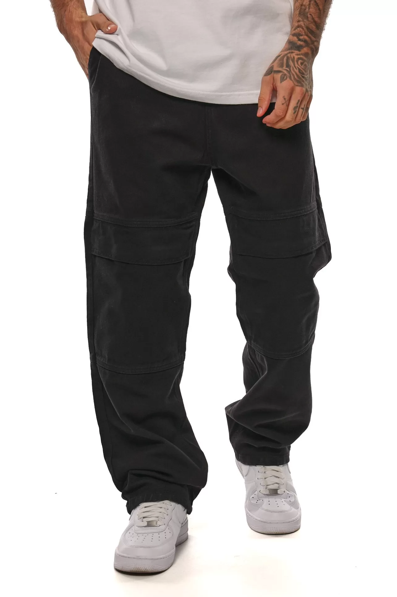 Dropsize BAGGY PANT BLACK* Jeans
