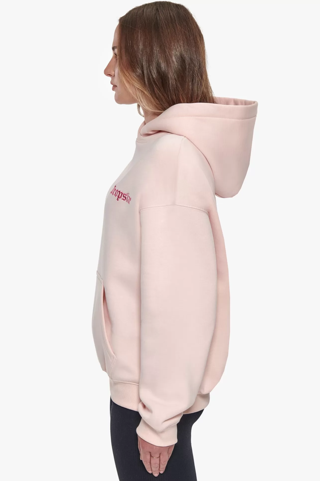Dropsize BROKEN DREAMS CIRCLE HOODIE PINK*Women Women