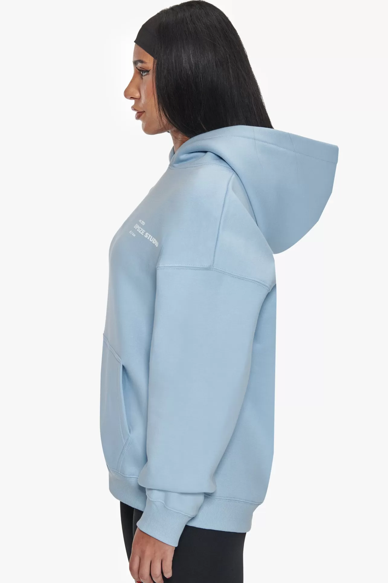 Dropsize DP STUDIO HOODIE BABY BLUE*Women Women