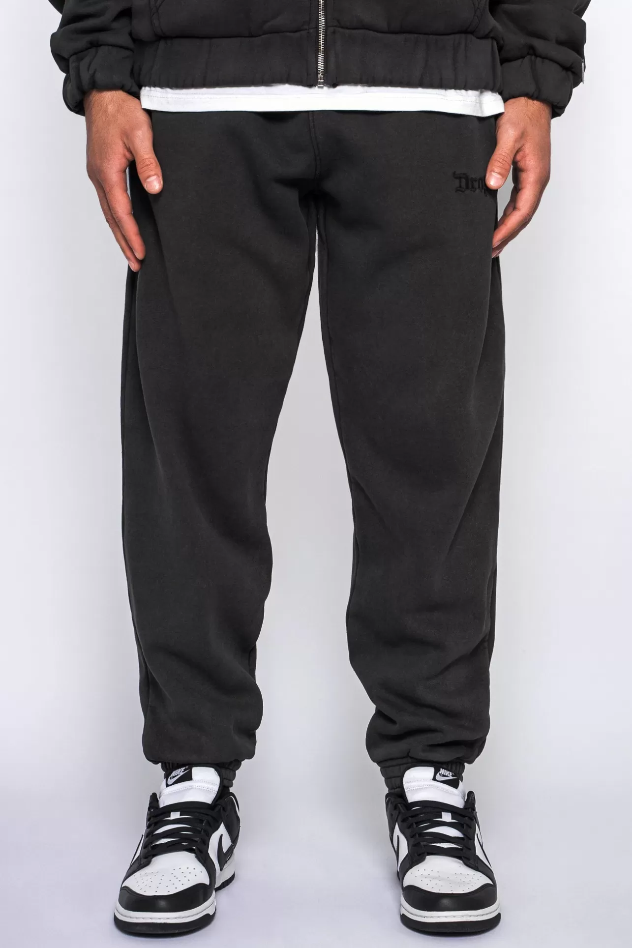 Dropsize EMBO V2 JOGGER ACID WASHED BLACK* Jogging