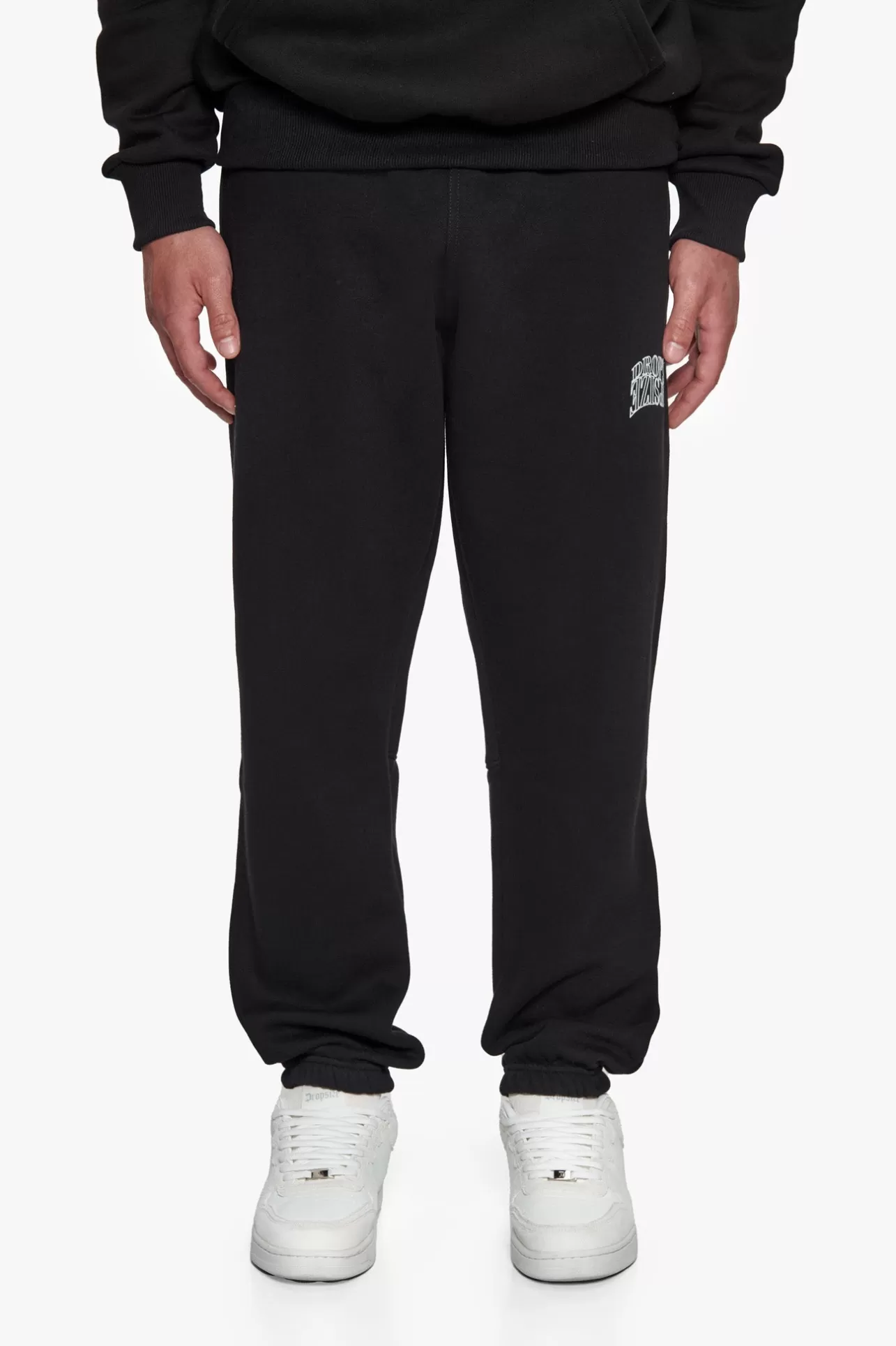 Dropsize HEAVY MIRRORED LOGO JOGGER BLACK* Jogging