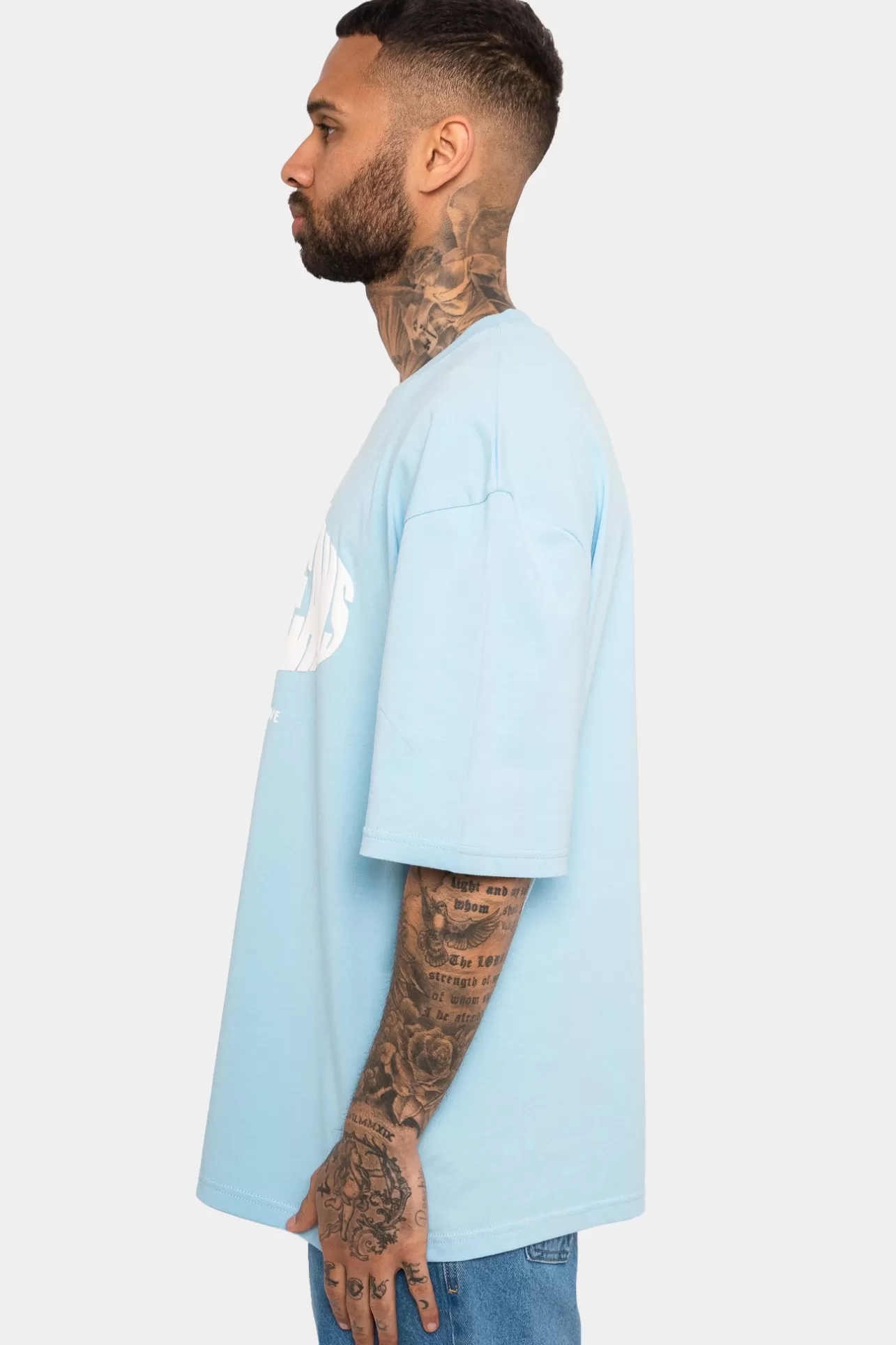 Dropsize HEAVY BROKEN DREAMS T-SHIRT BABY BLUE* T Shirt