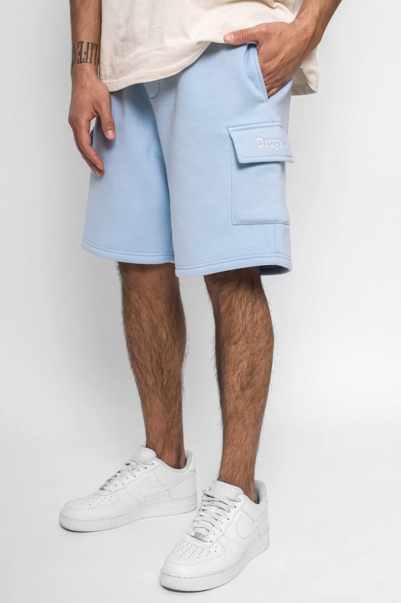 Dropsize HEAVY CARGO SWEAT SHORT BLUE* Shorts