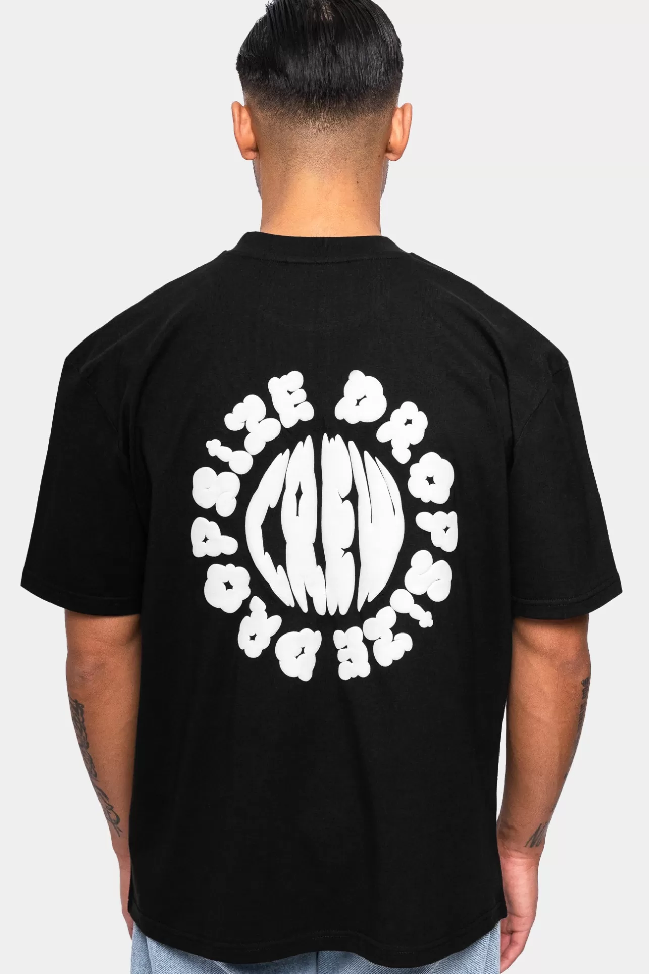 Dropsize HEAVY CREW T-SHIRT BLACK* T Shirt
