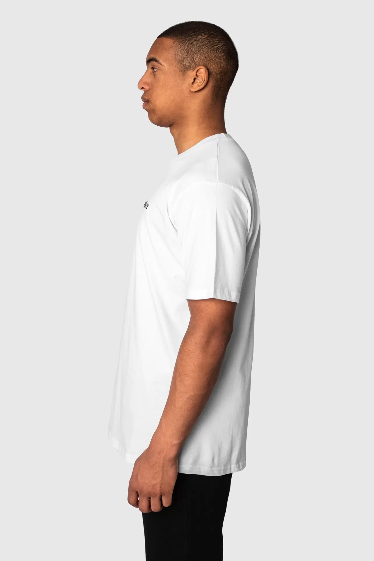 Dropsize HEAVY EMBO T-SHIRT WHITE* T Shirt