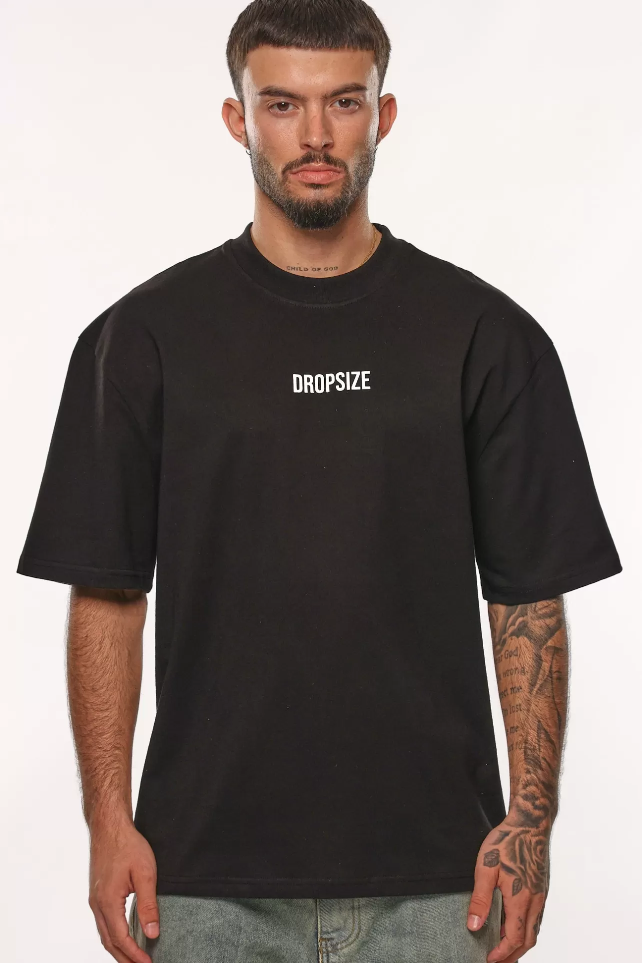 Dropsize HEAVY FLY HIGH AND FREE T-SHIRT BLACK* T Shirt