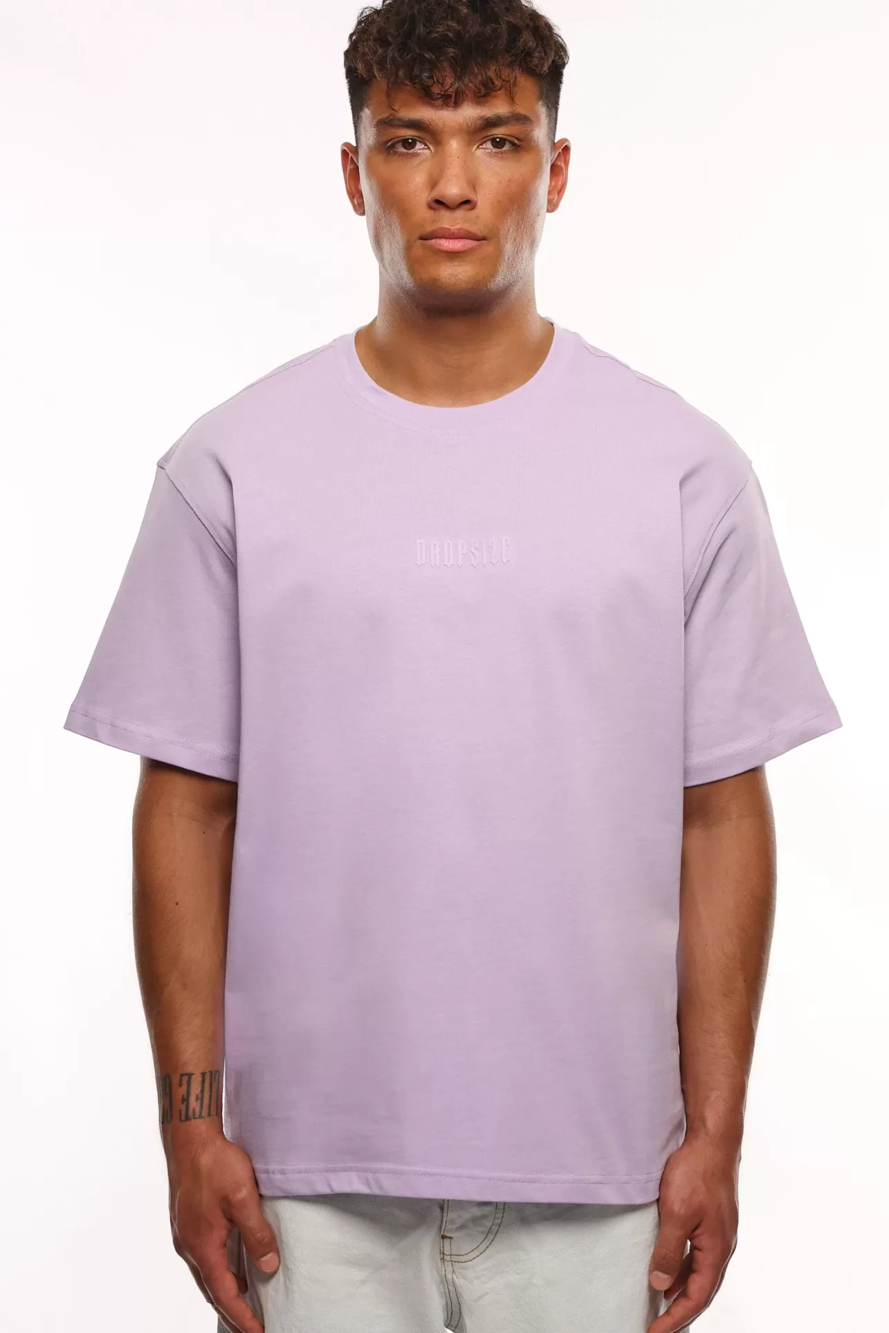Dropsize HEAVY LOGO T-SHIRT PURPLE* T Shirt