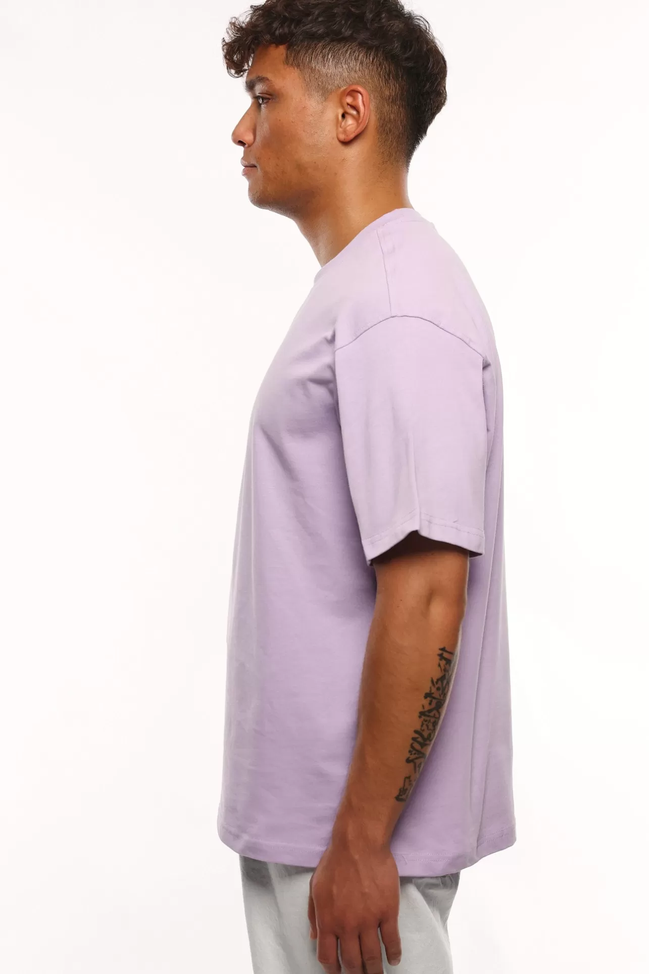 Dropsize HEAVY LOGO T-SHIRT PURPLE* T Shirt