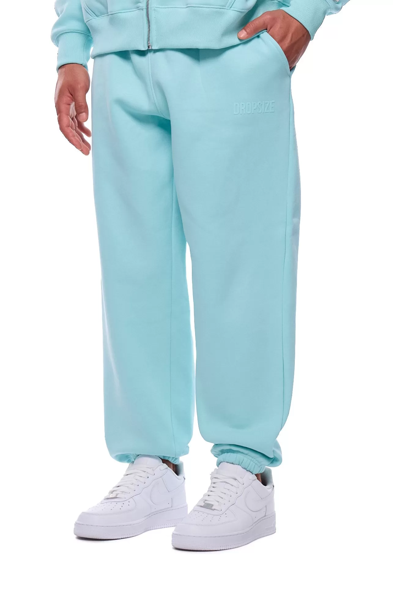 Dropsize HEAVY LOOSE FIT JOGGER TURQUOISE* Jogging