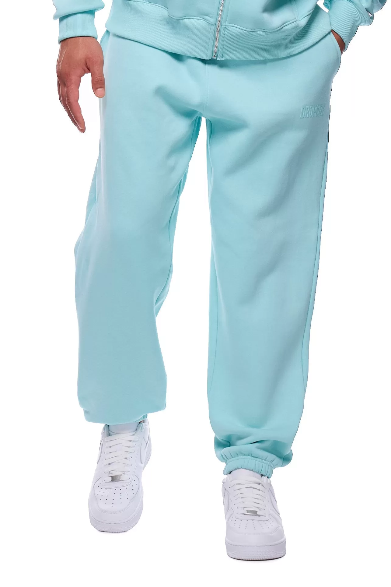 Dropsize HEAVY LOOSE FIT JOGGER TURQUOISE* Jogging