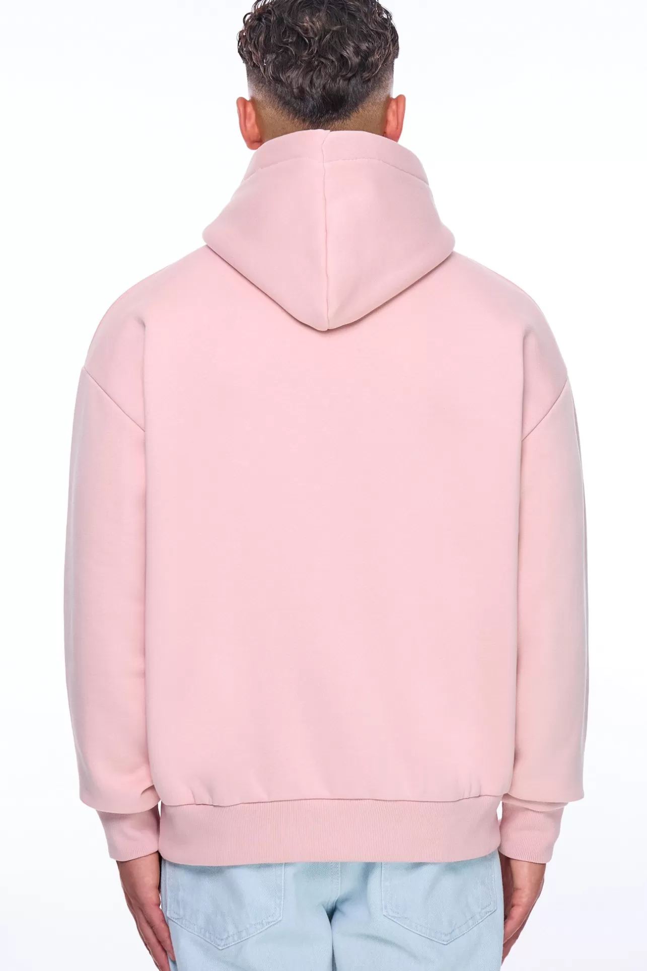 Dropsize HEAVY OVERSIZE EMBO HOODIE LOTUS* Hoodie