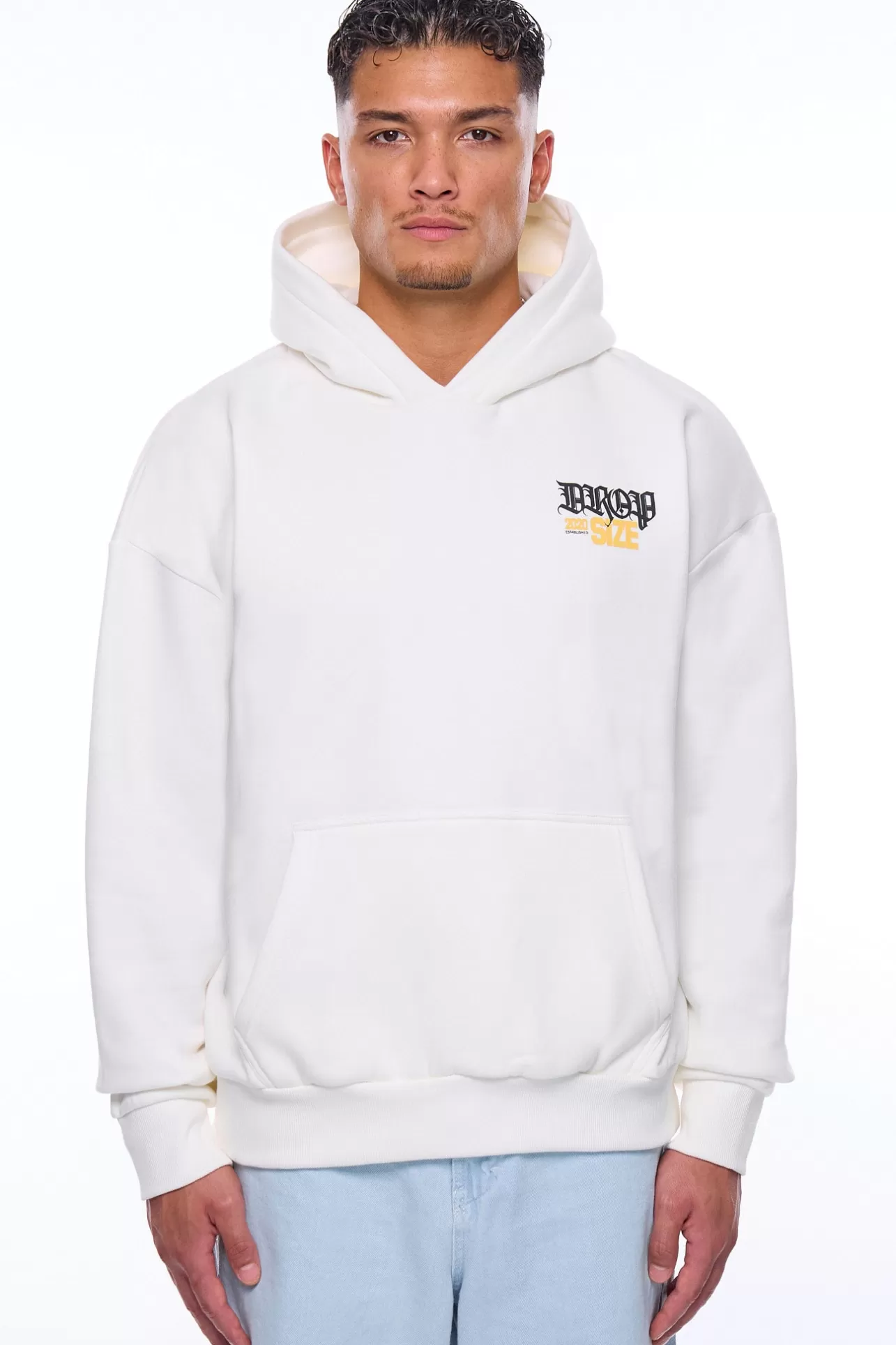 Dropsize HEAVY OVERSIZE FAITH AND BELIEVE HOODIE* Hoodie