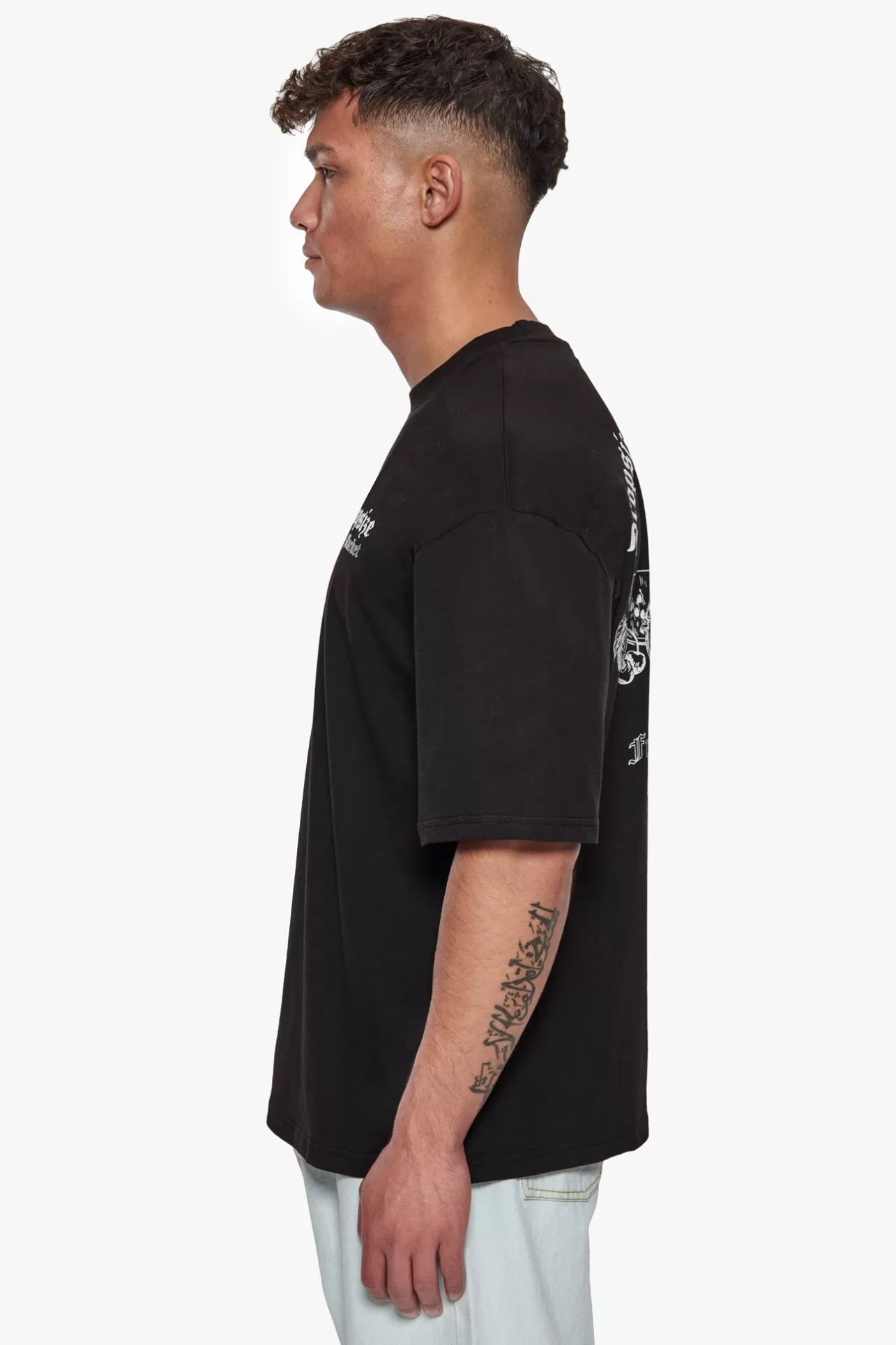 Dropsize HEAVY OVERSIZE FRUIT MARKET T-SHIRT BLACK* T Shirt