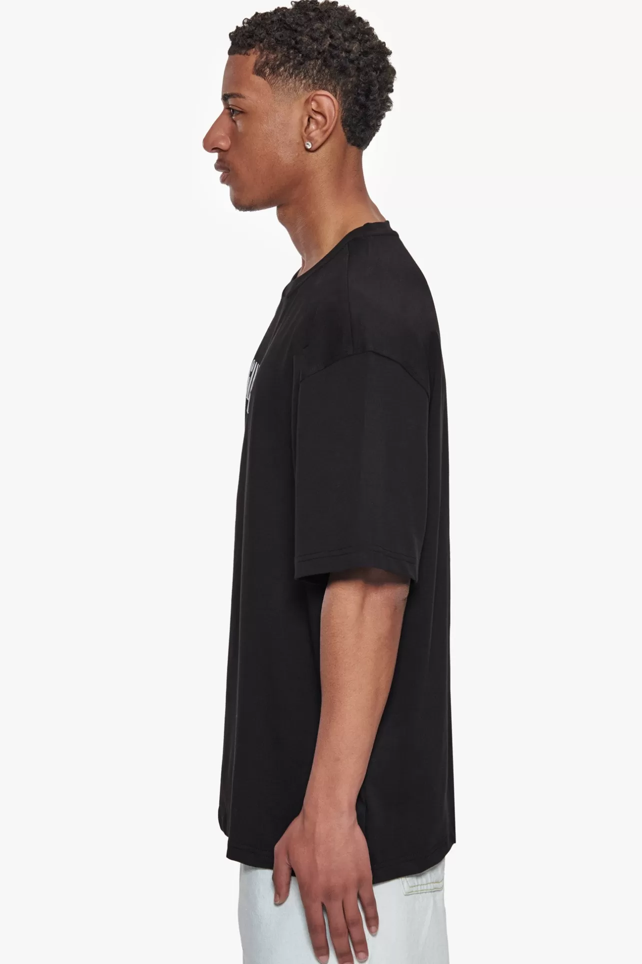 Dropsize HEAVY OVERSIZE GANGSTER T-SHIRT BLACK* T Shirt