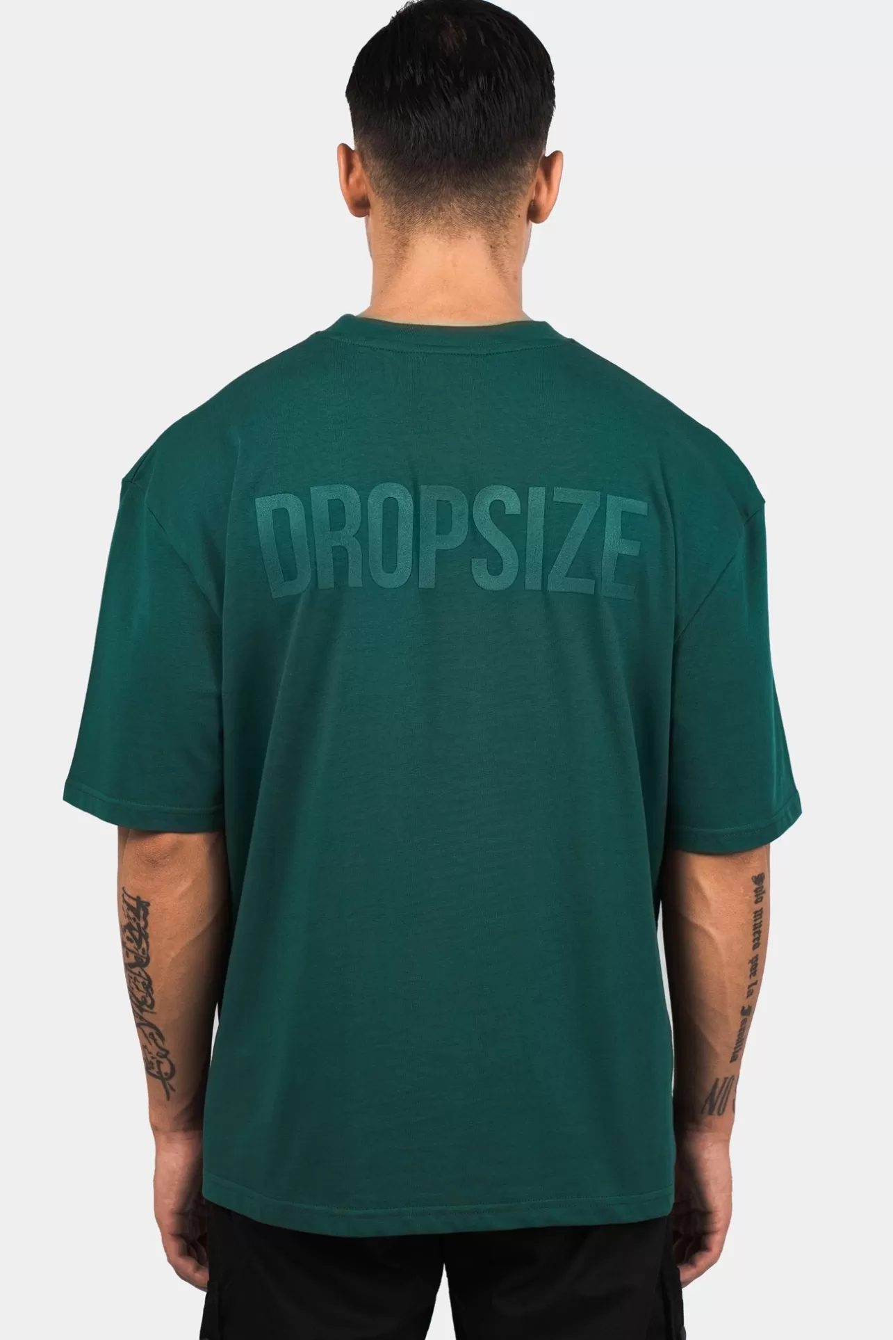 Dropsize HEAVY OVERSIZE HD PRINT T-SHIRT GREEN* T Shirt