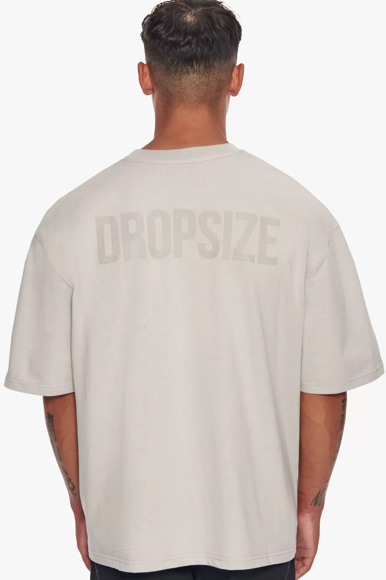 Dropsize HEAVY OVERSIZE HD PRINT T-SHIRT MOONBEAM* T Shirt