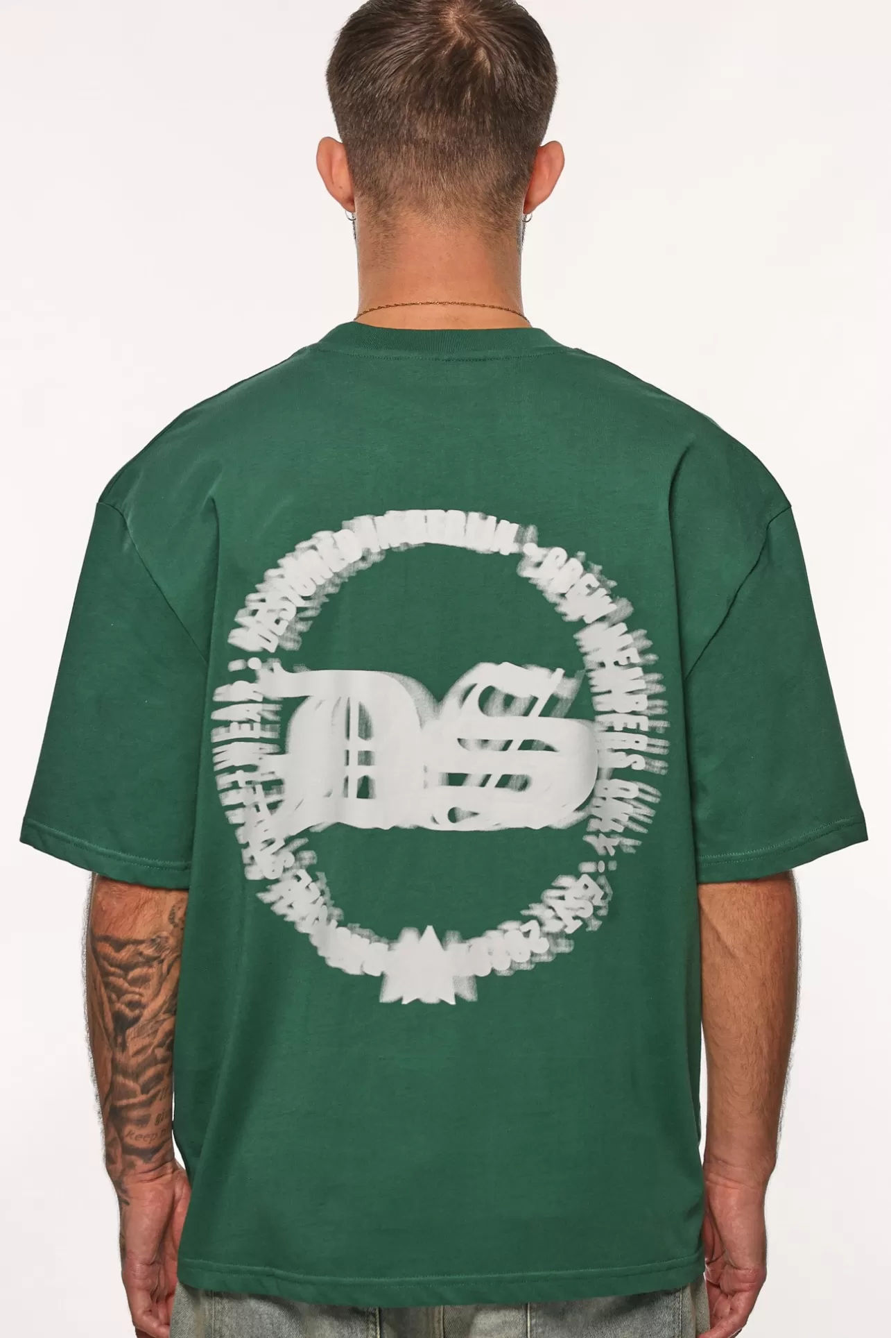 Dropsize HEAVY OVERSIZE LOGO CIRCLE T-SHIRT* T Shirt