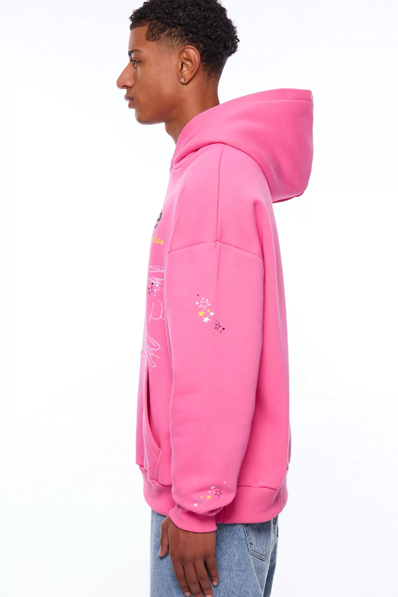 Dropsize HEAVY OVERSIZE LOUD PARADISE HOODIE* Hoodie