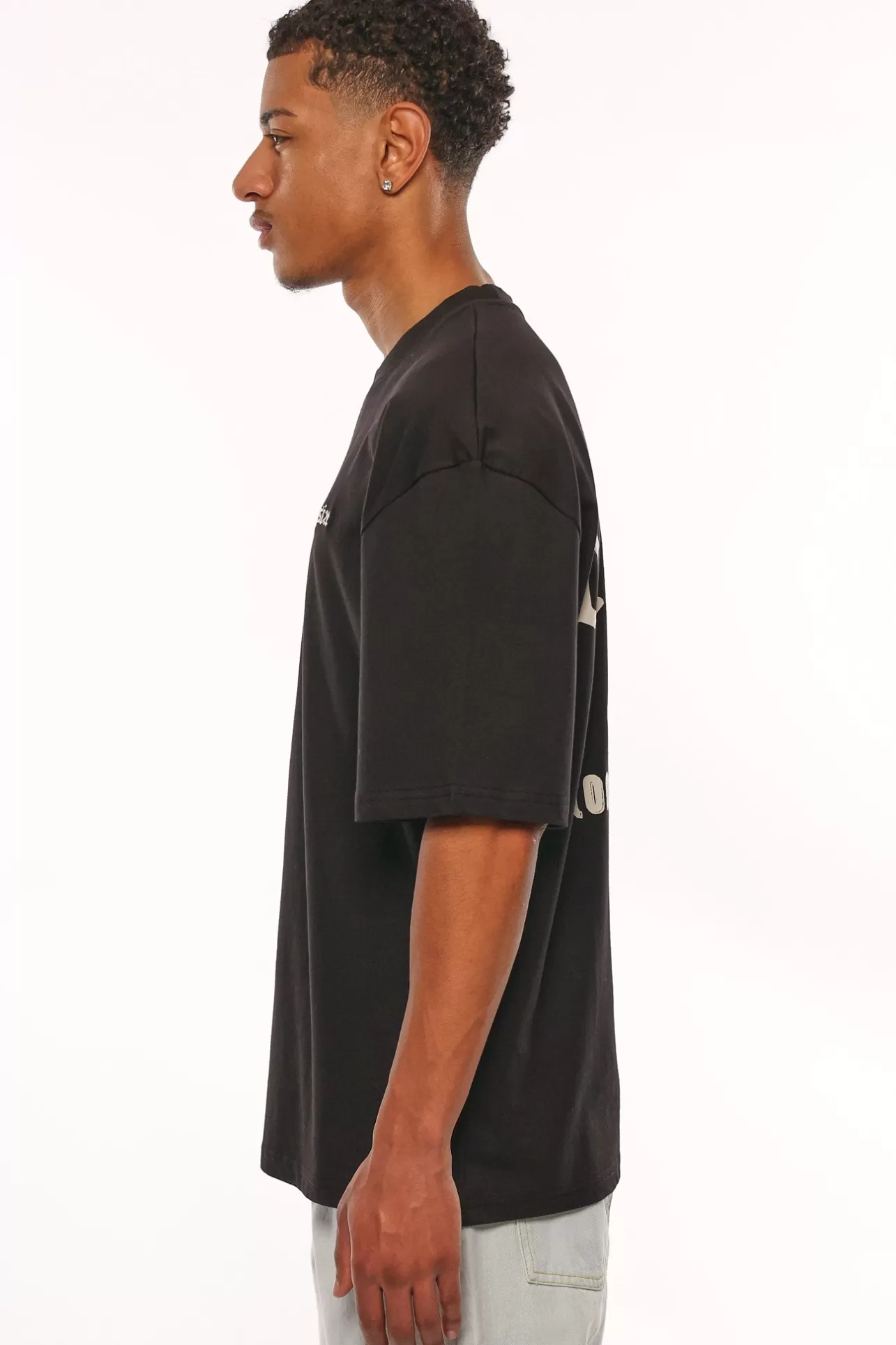 Dropsize HEAVY OVERSIZE MEMBERS ONLY T-SHIRT BLACK* T Shirt
