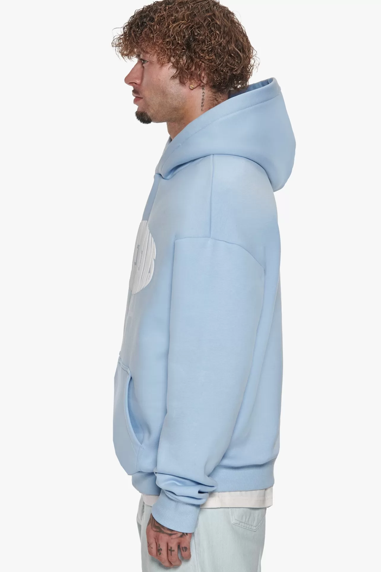 Dropsize HEAVY OVERSIZE OVAL BROKEN DREAMS HOODIE* Hoodie