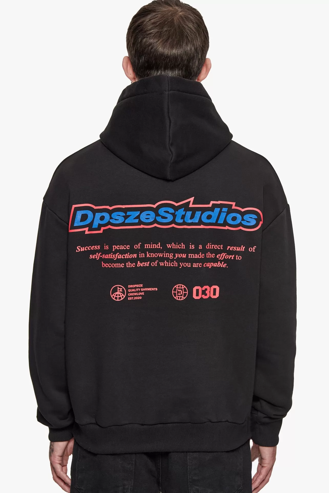 Dropsize HEAVY OVERSIZE PEACE OF MIND HOODIE* Hoodie