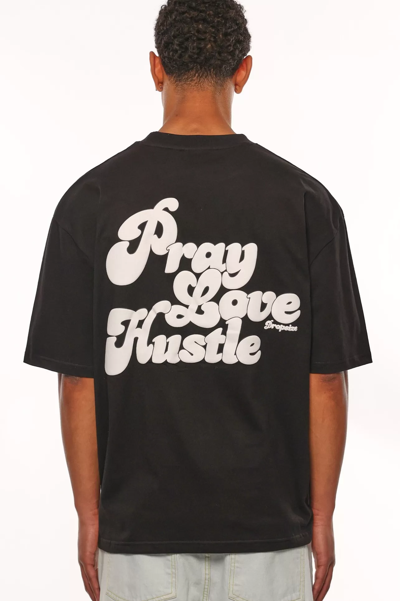 Dropsize HEAVY OVERSIZE PLH T-SHIRT BLACK* T Shirt