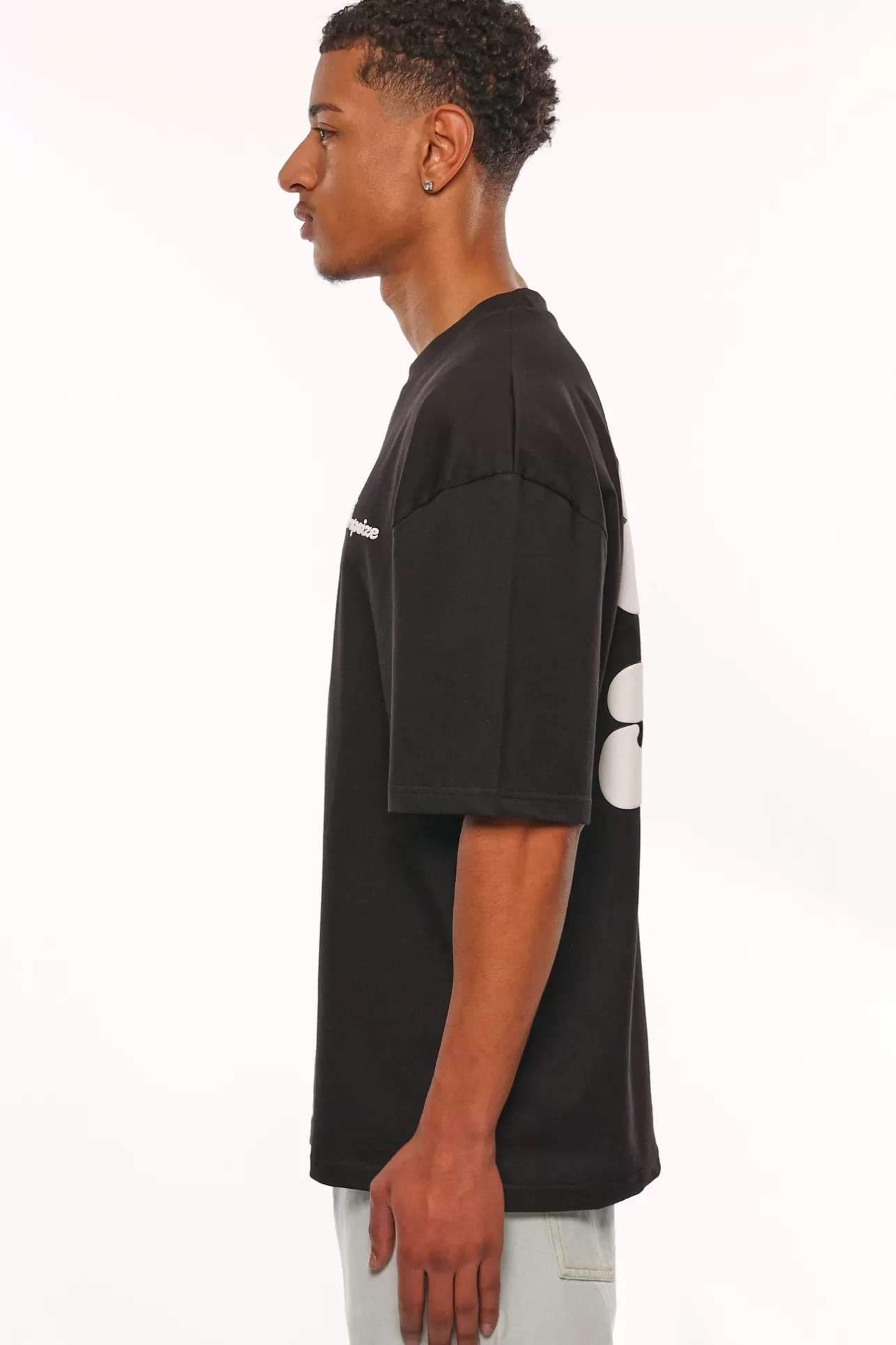 Dropsize HEAVY OVERSIZE PLH T-SHIRT BLACK* T Shirt