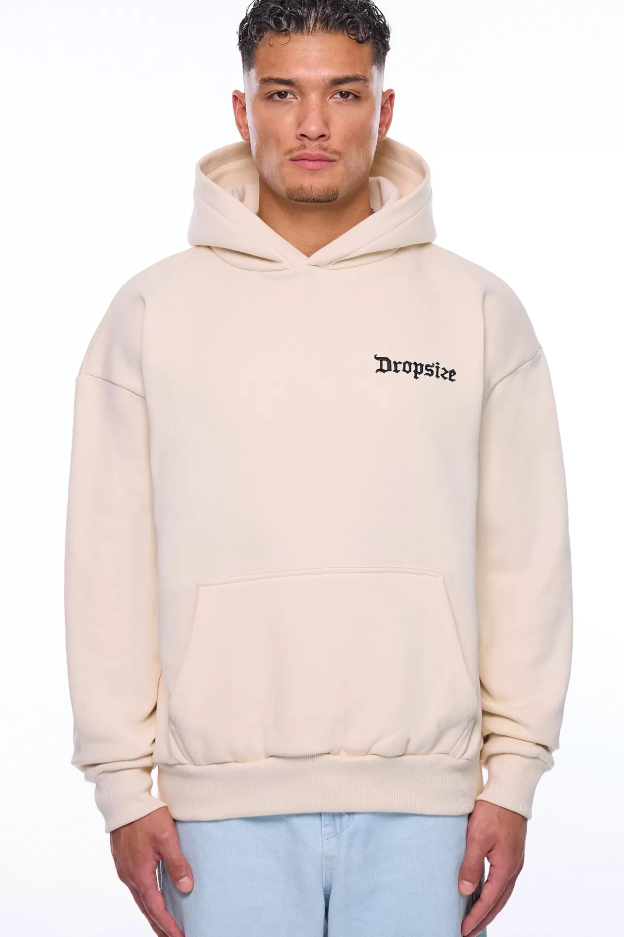 Dropsize HEAVY OVERSIZE RISE ABOVE THE REST COCONUT MILK* Hoodie