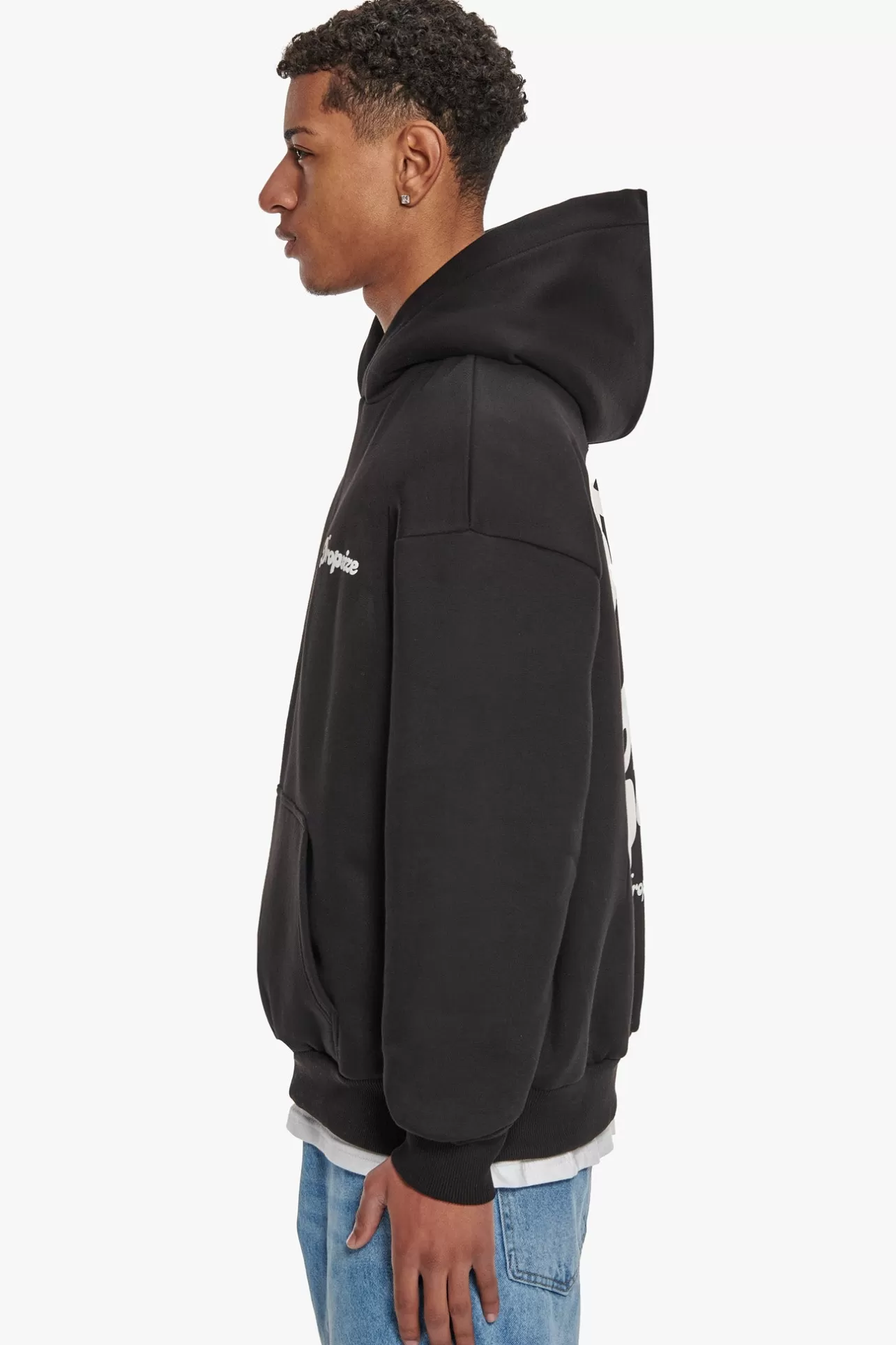 Dropsize HEAVY OVERSIZE SKY IS THE LIMIT HOODIE BLACK* Hoodie