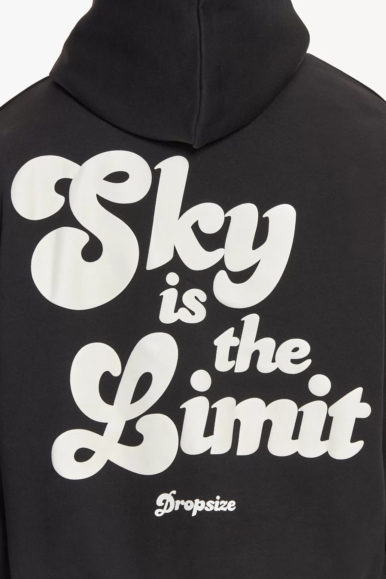 Dropsize HEAVY OVERSIZE SKY IS THE LIMIT HOODIE BLACK* Hoodie