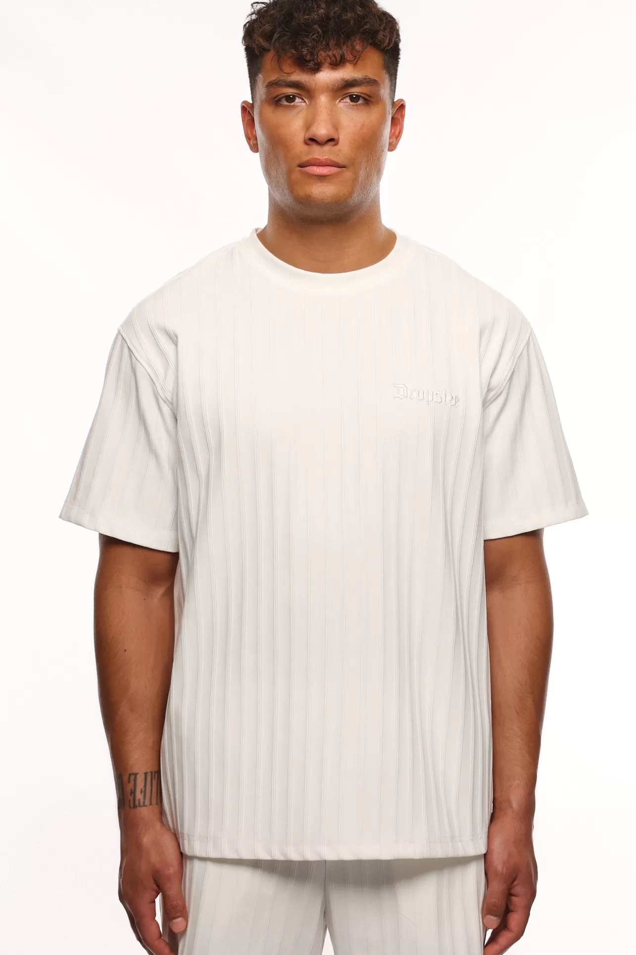 Dropsize HEAVY OVERSIZE TABLE T-SHIRT WHITE* T Shirt