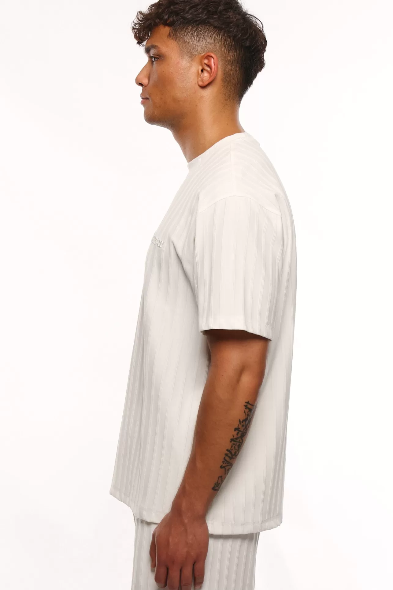 Dropsize HEAVY OVERSIZE TABLE T-SHIRT WHITE* T Shirt