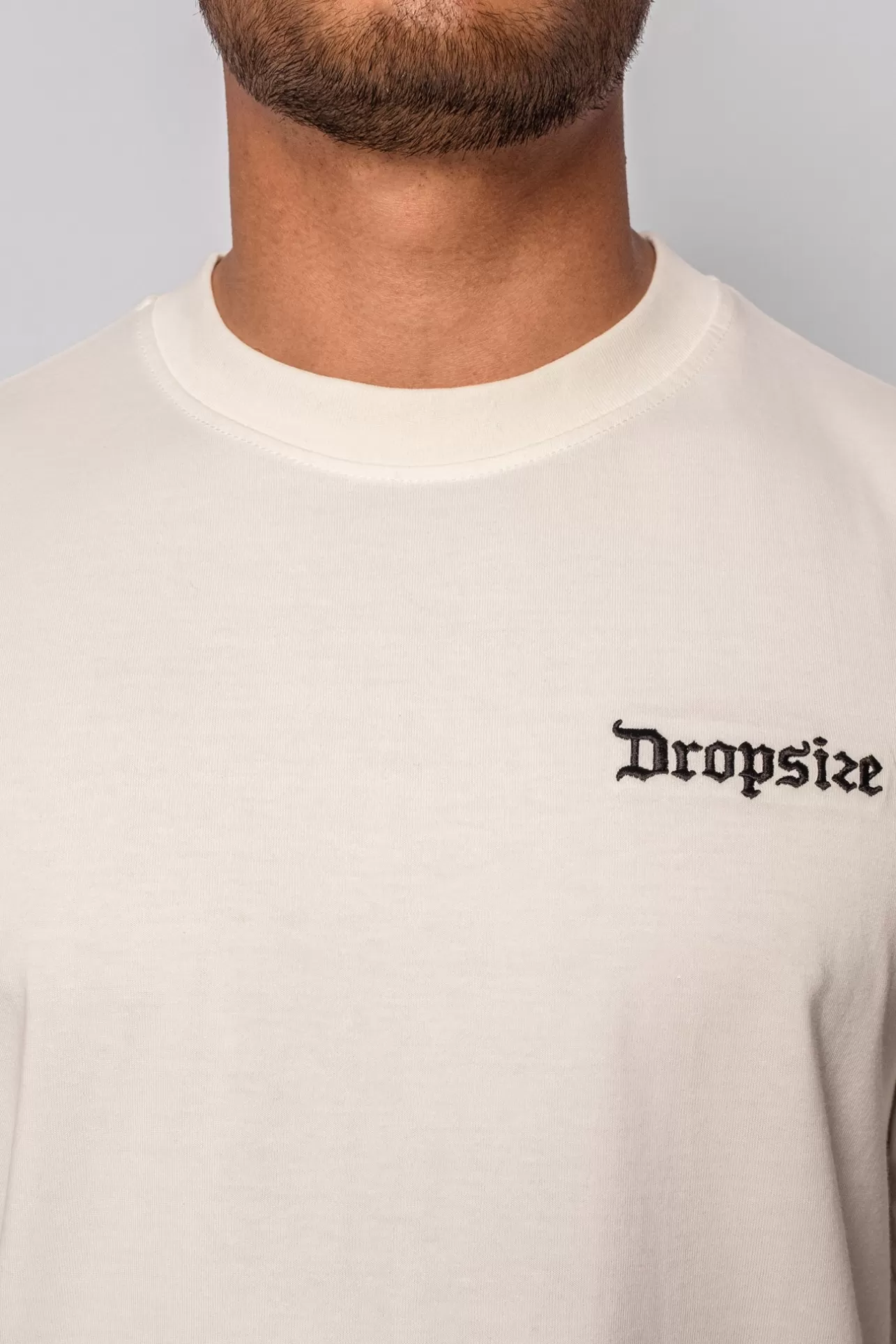 Dropsize HEAVY OVERSIZED LEGENDS NEVER DIE T-SHIRT CREAM WHITE* T Shirt