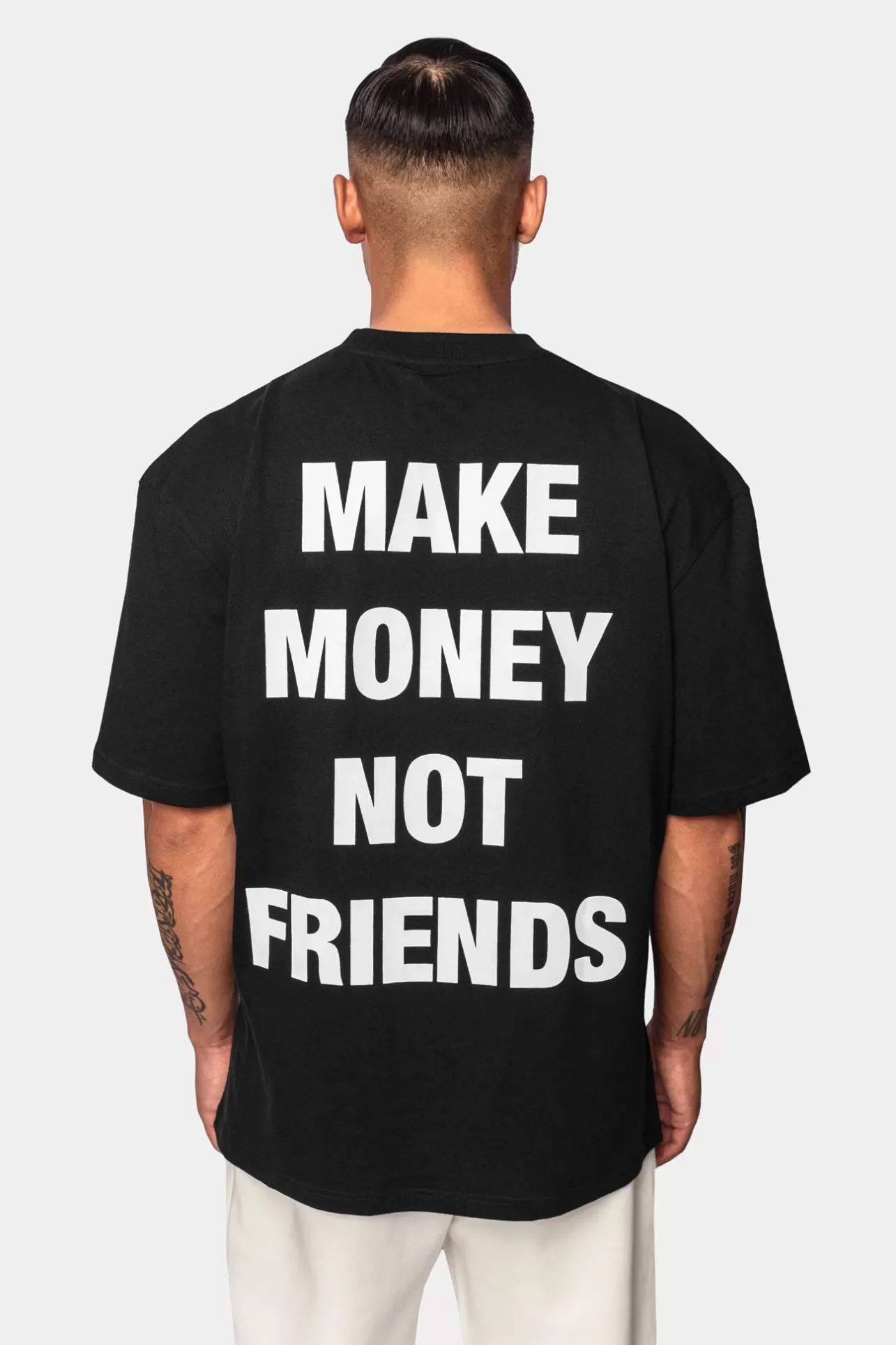 Dropsize HEAVY OVERSIZED ''MAKE MONEY'' T-SHIRT BLACK* T Shirt