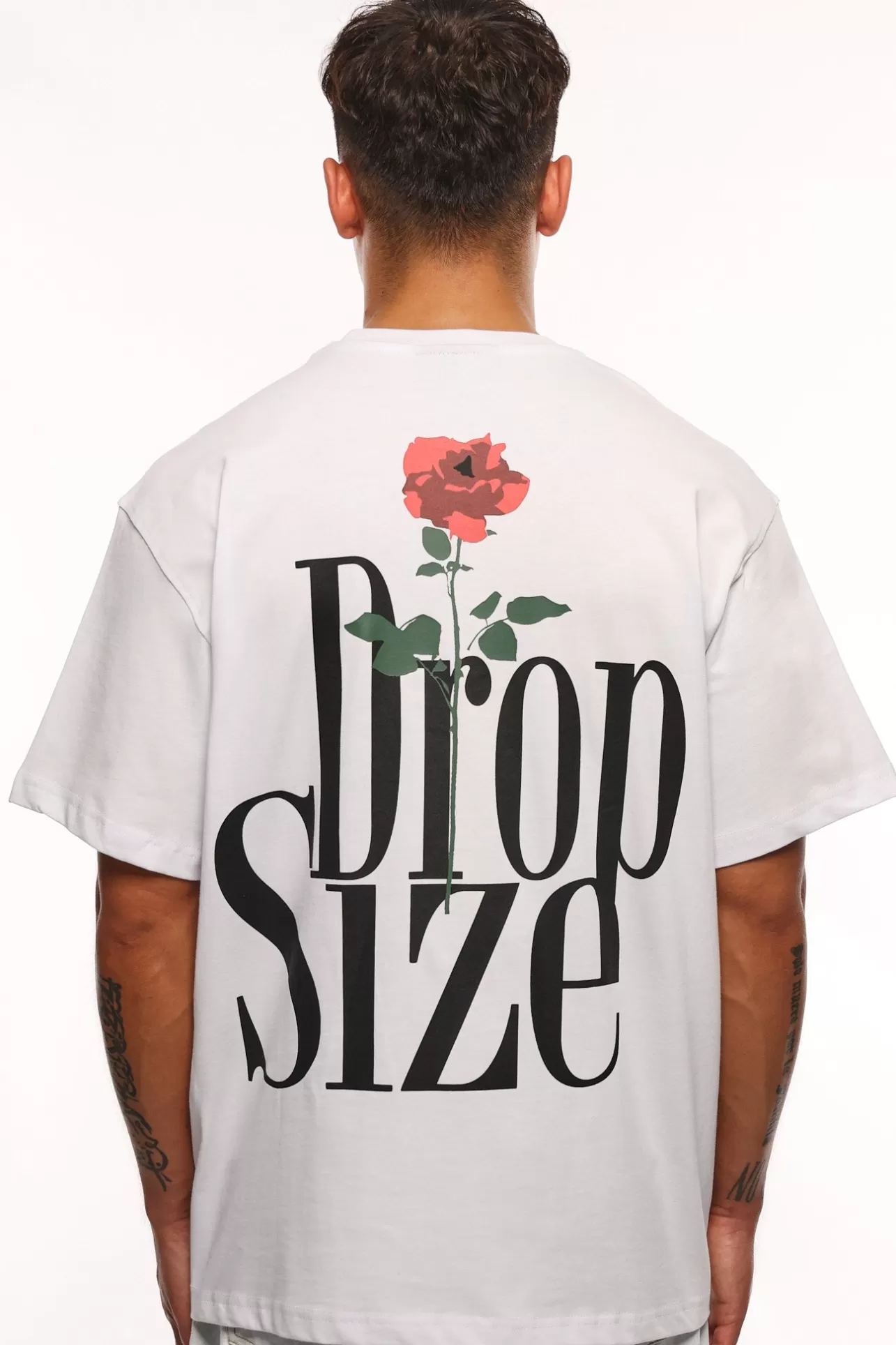 Dropsize HEAVY THE CATCH T-SHIRT WHITE* T Shirt