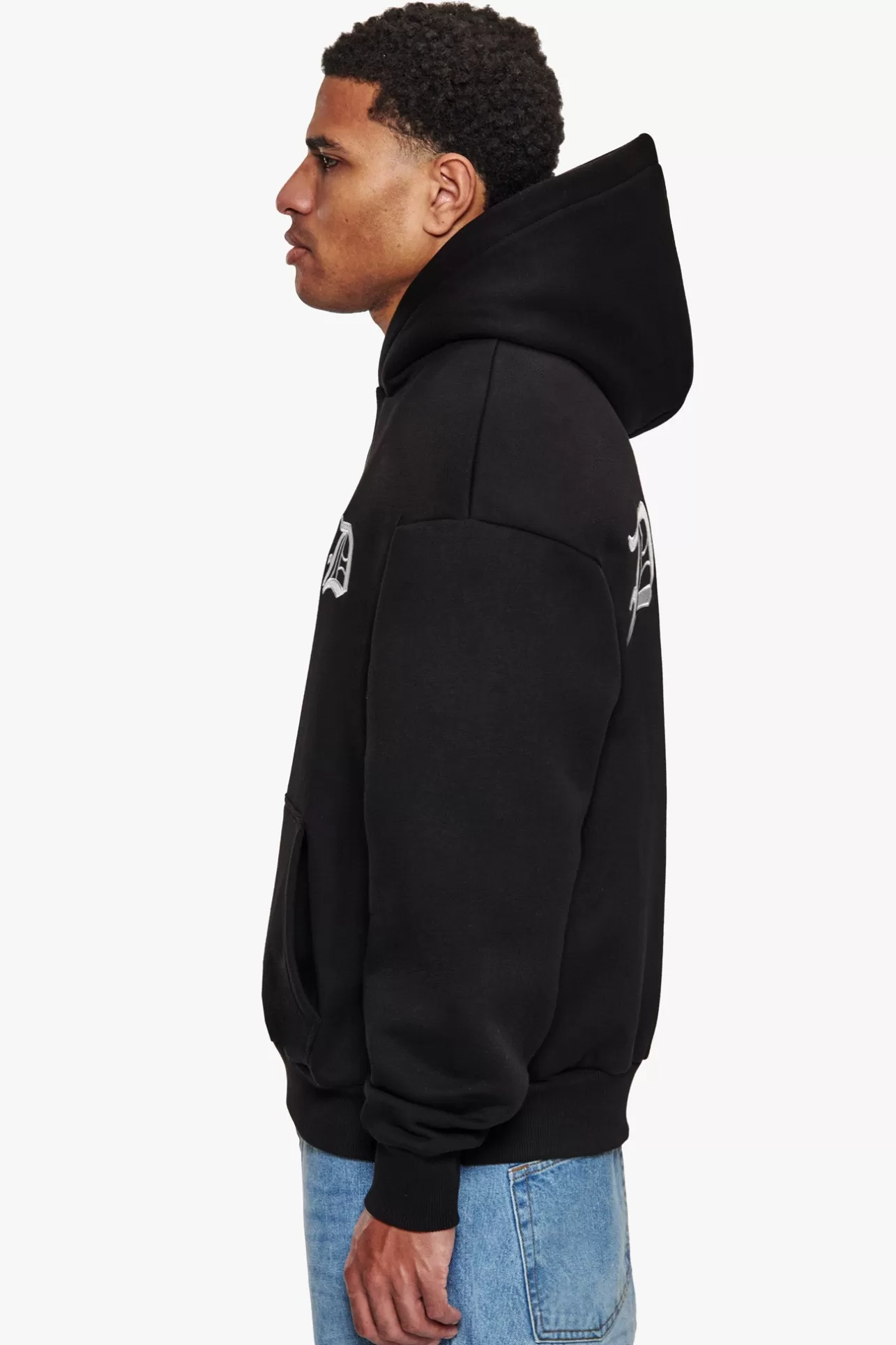 Dropsize HEAVY V2 BACKLOGO HOODIE BLACK* Hoodie