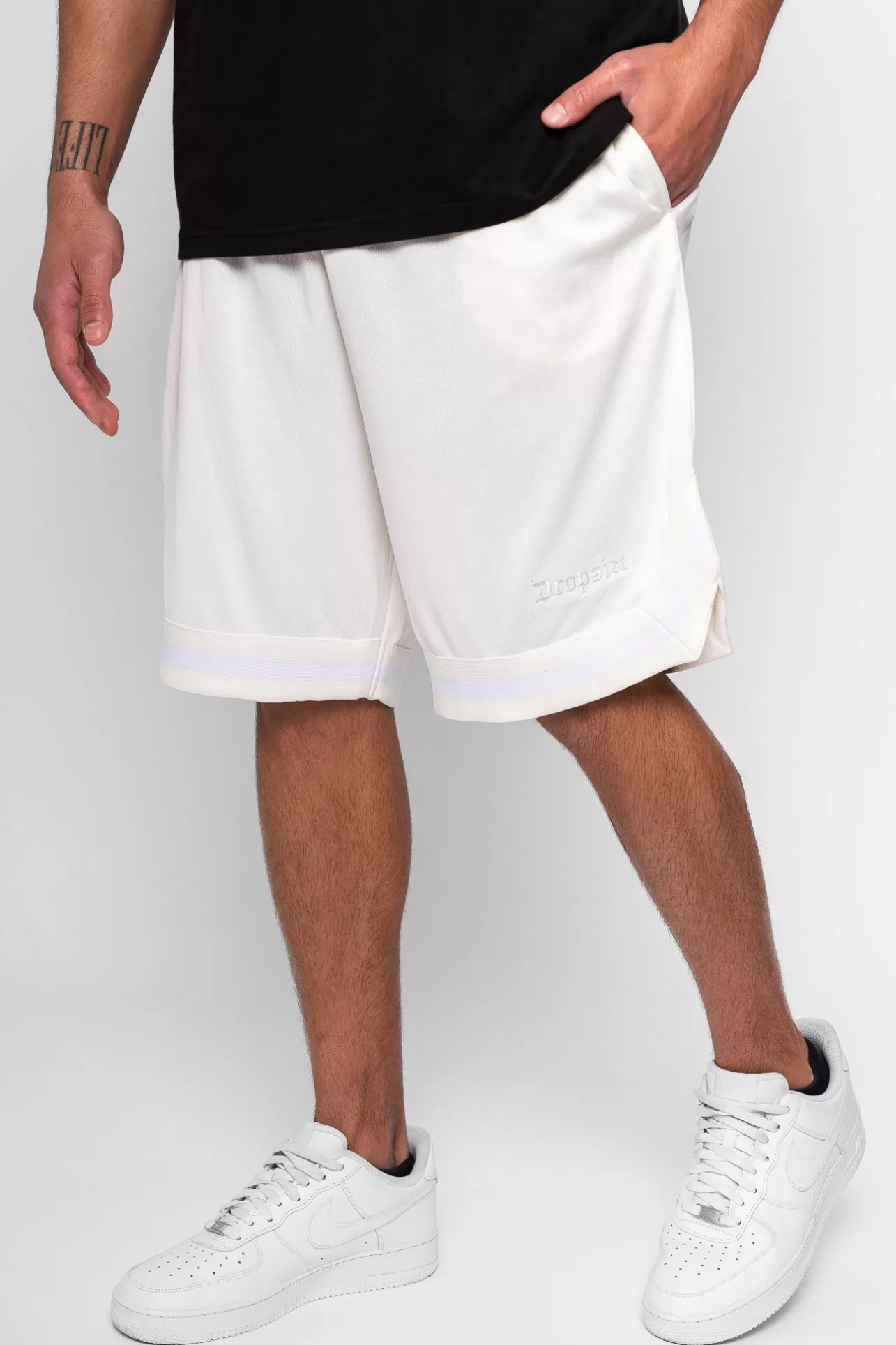 Dropsize LOGO MESH SHORT CREAM* Shorts