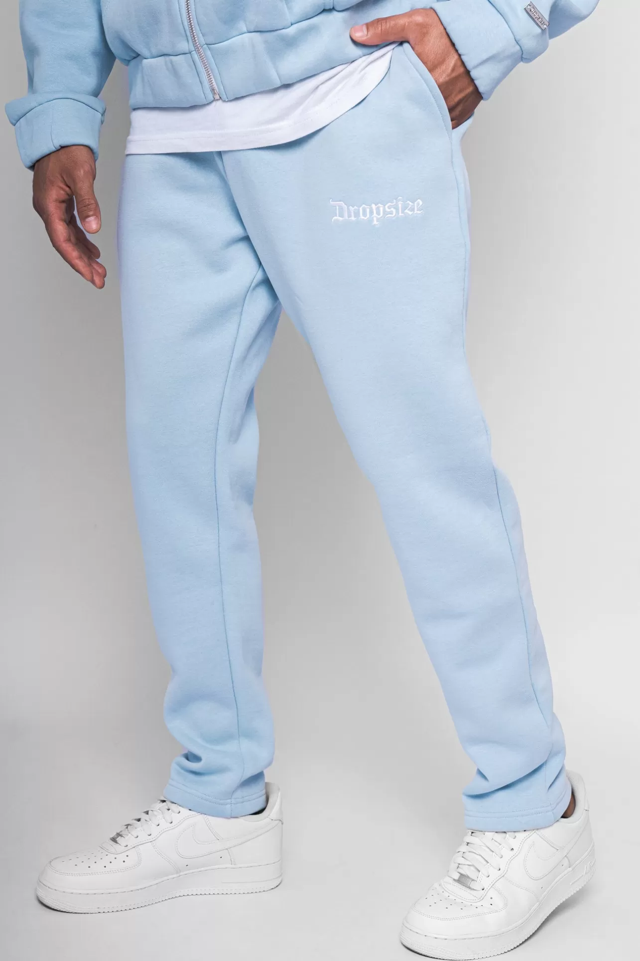 Dropsize LOGO SWEAT PANTS BABY BLUE* Jogging