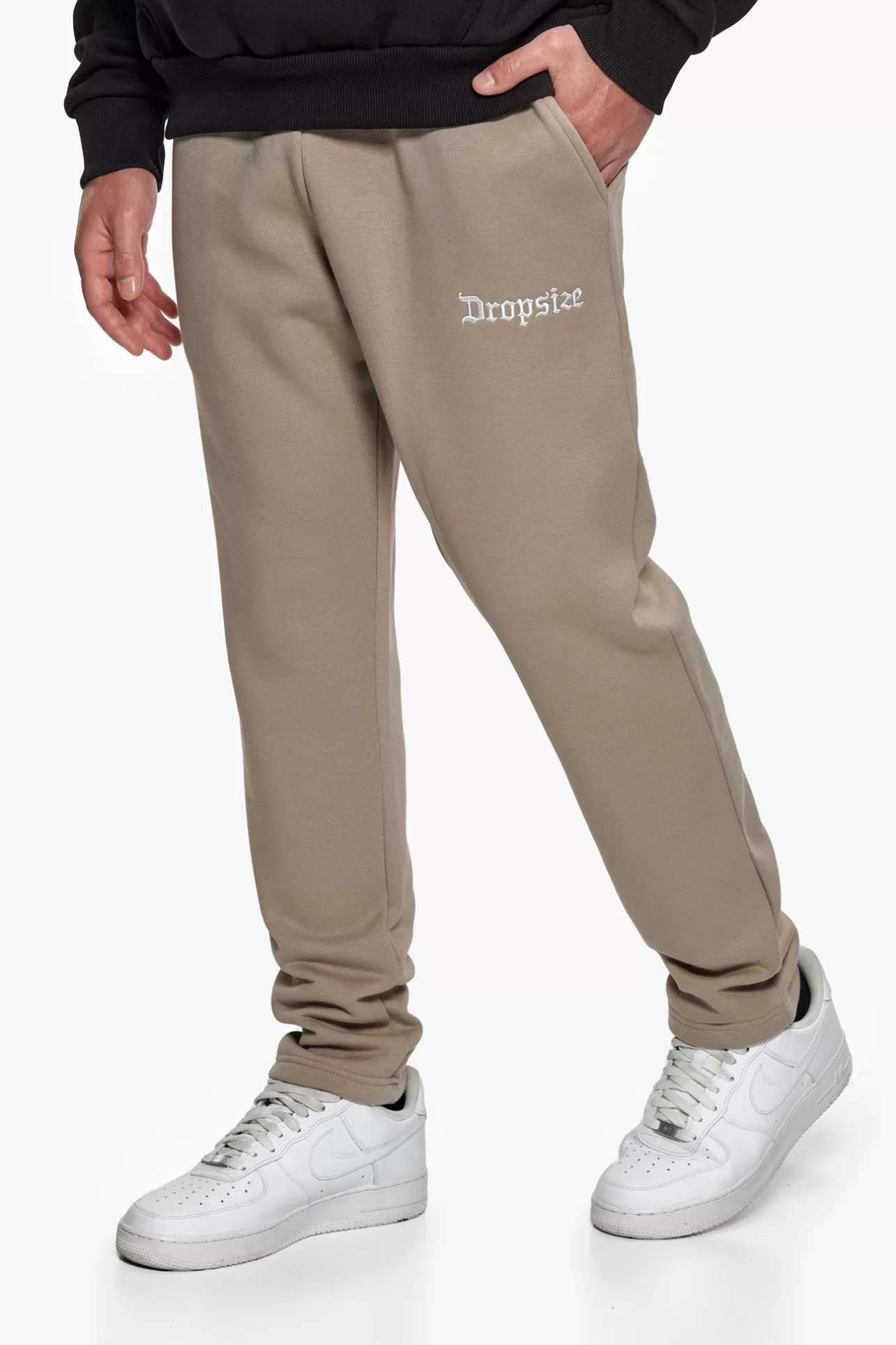 Dropsize LOGO SWEAT PANTS SIMPLY TAUPE* Jogging
