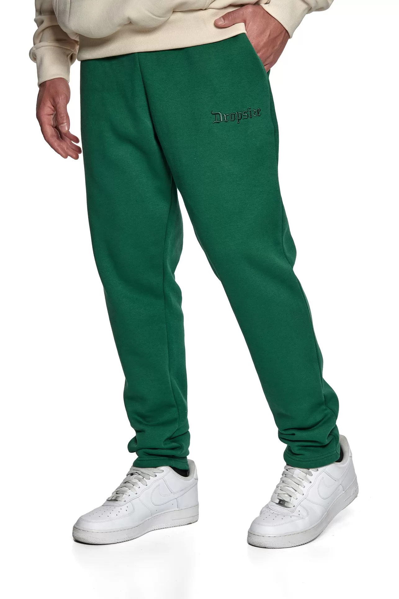 Dropsize LOGO SWEAT PANTS WASHED GREEN* Jogging