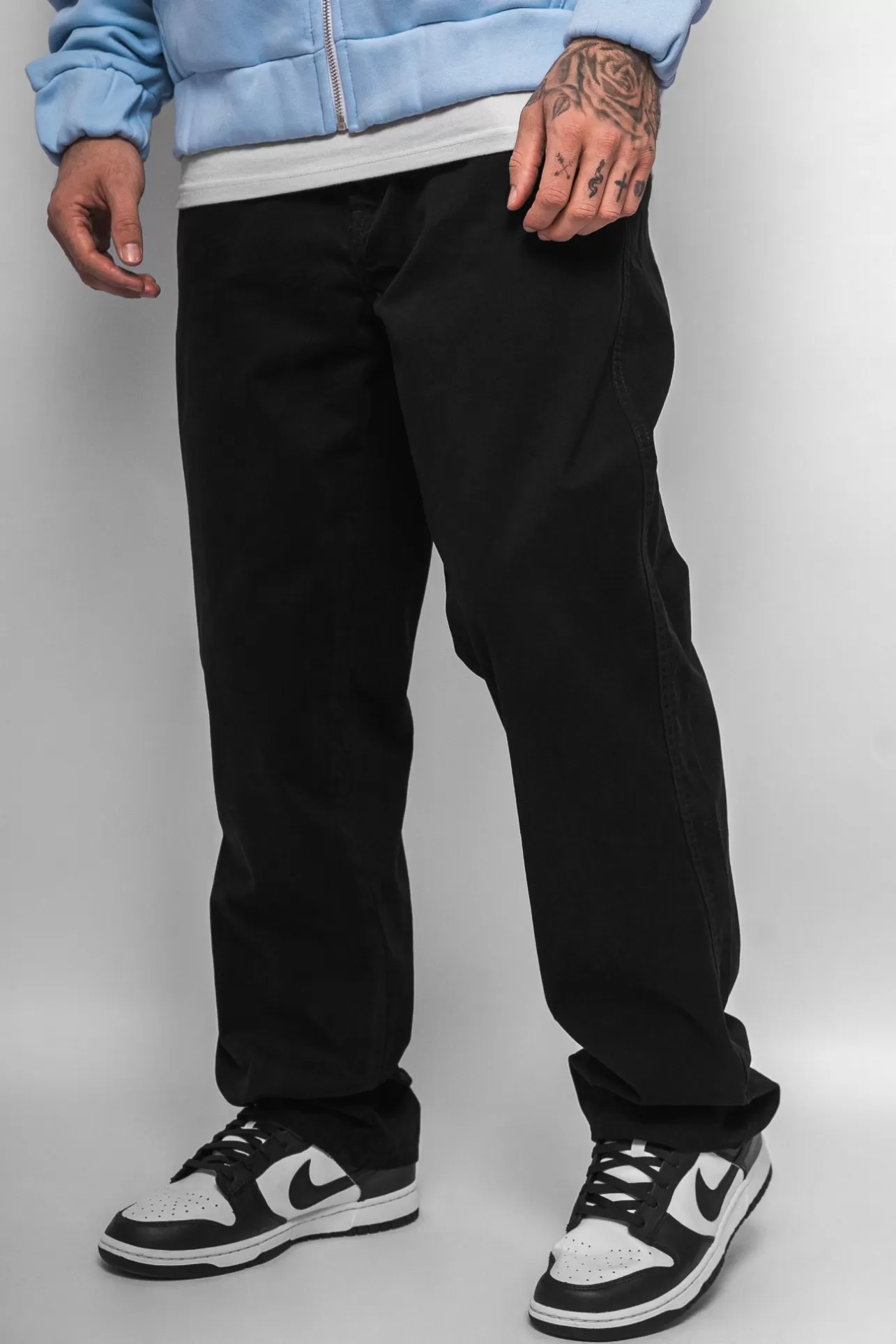 Dropsize LOOSE FIT V3 JEANS BLACK* Jeans