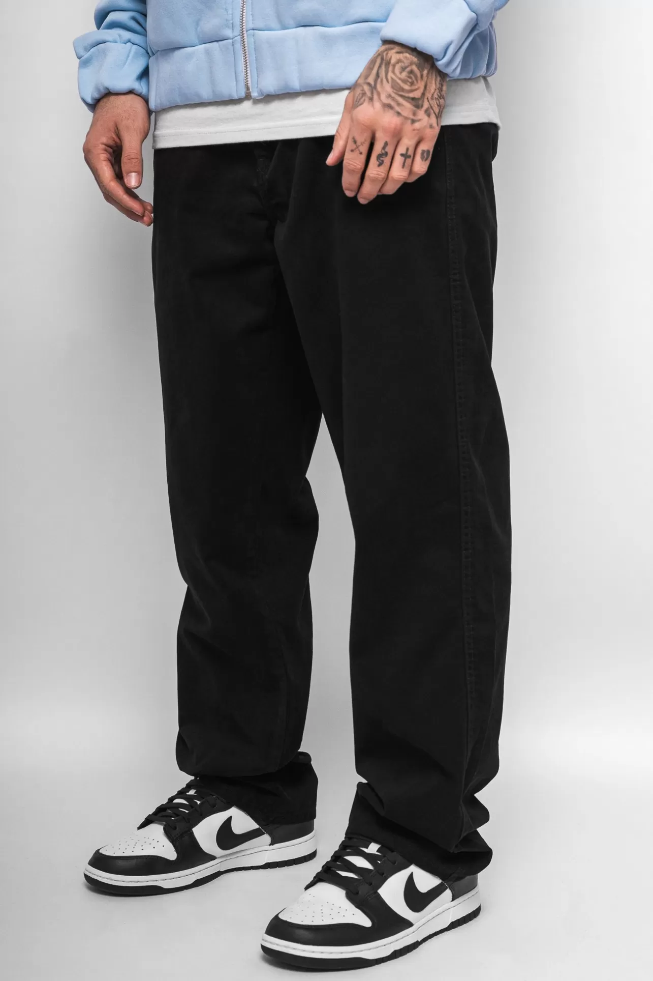 Dropsize LOOSE FIT V3 JEANS BLACK* Jeans