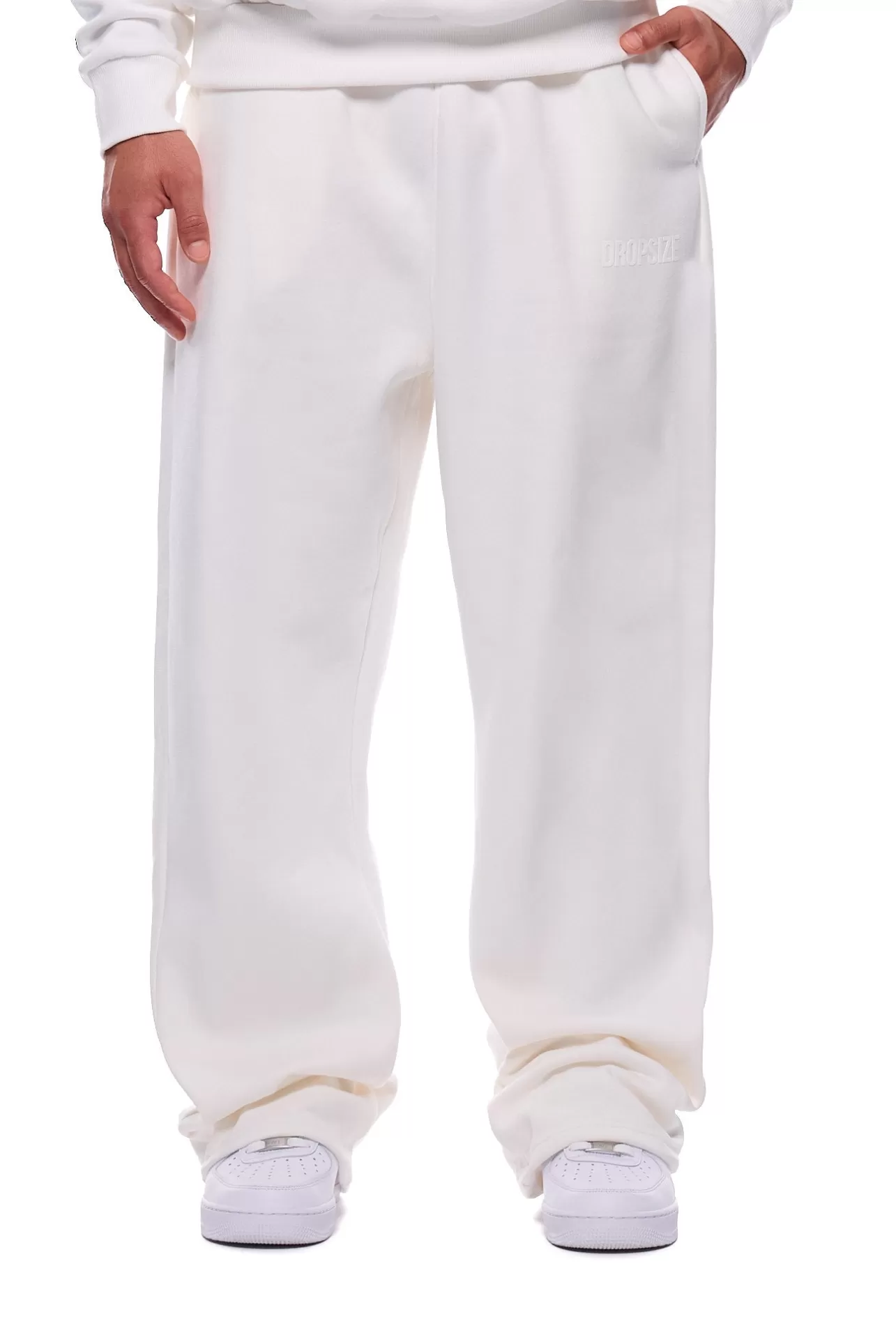 Dropsize OPEN LEG JOGGER CREAM WHITE* Jogging