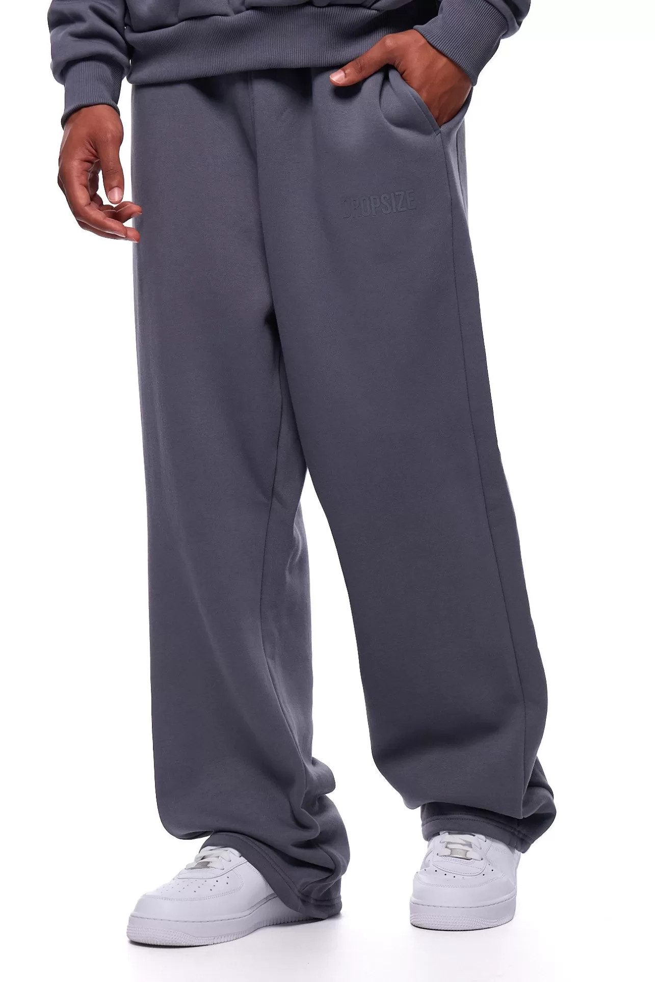 Dropsize OPEN LEG JOGGER STEEL GREY* Jogging