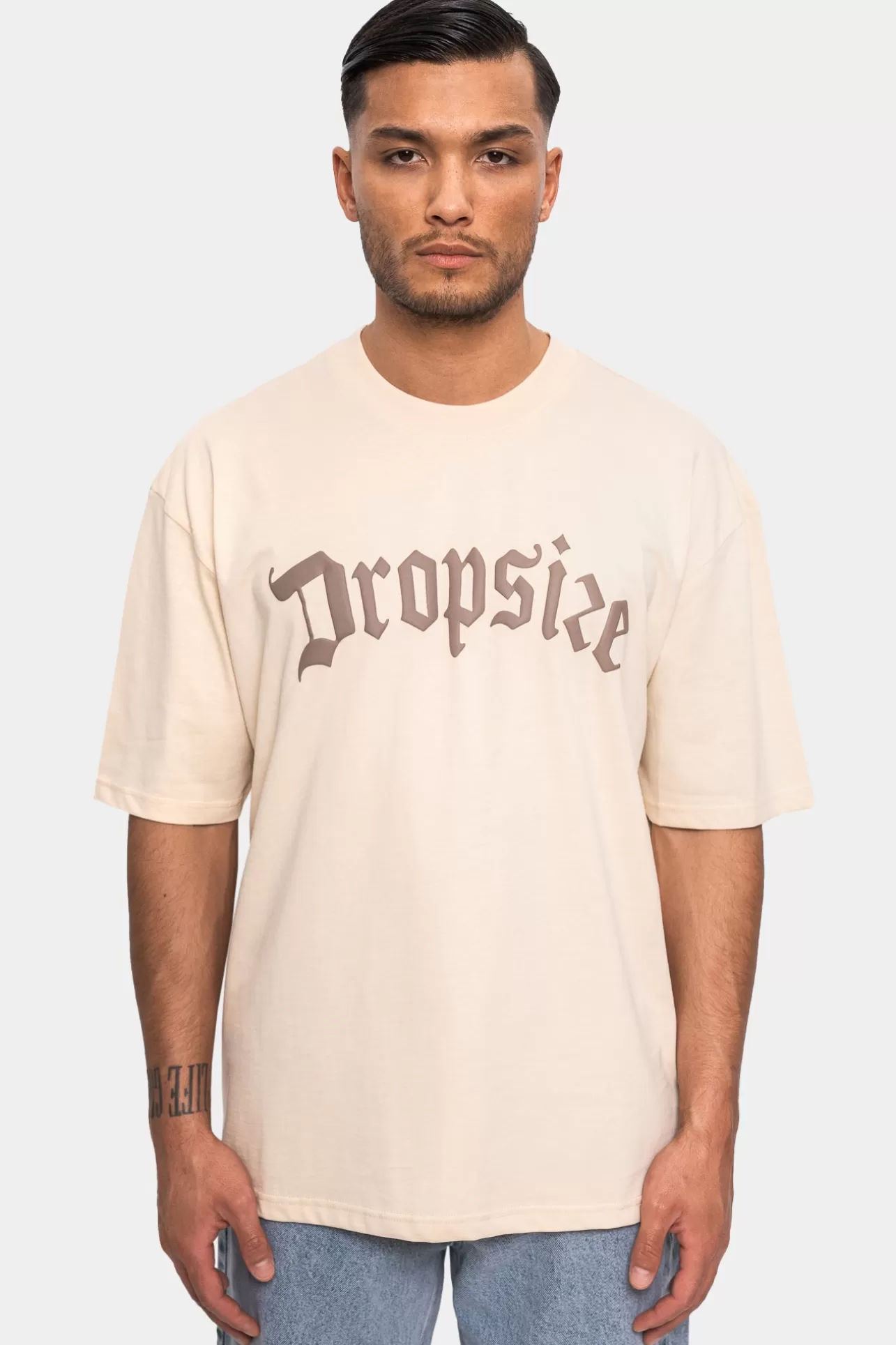 Dropsize PCS MENS HEAVY OVERSIZE PUFFER PRINT T-SHIRT NAVAJO* T Shirt
