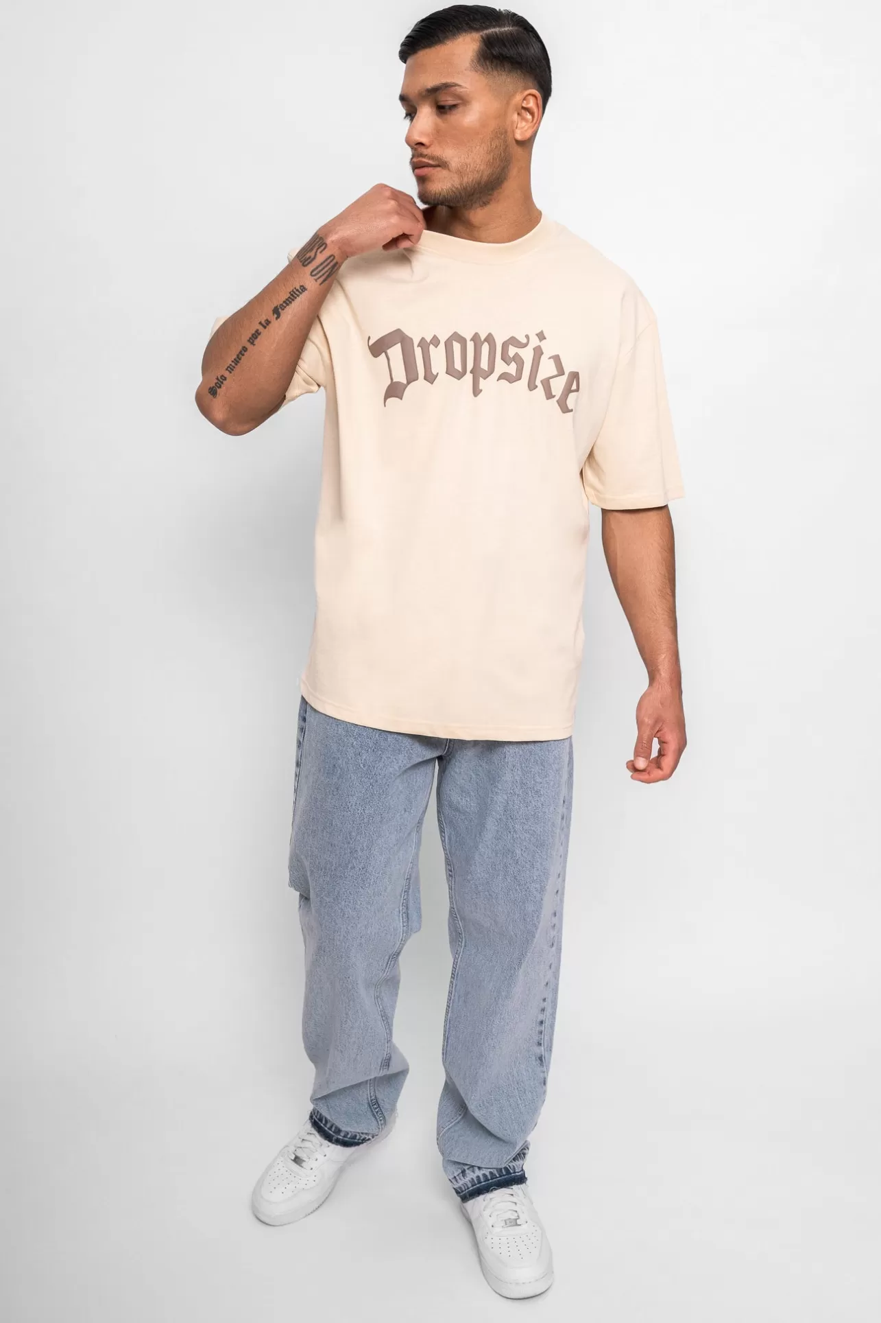 Dropsize PCS MENS HEAVY OVERSIZE PUFFER PRINT T-SHIRT NAVAJO* T Shirt