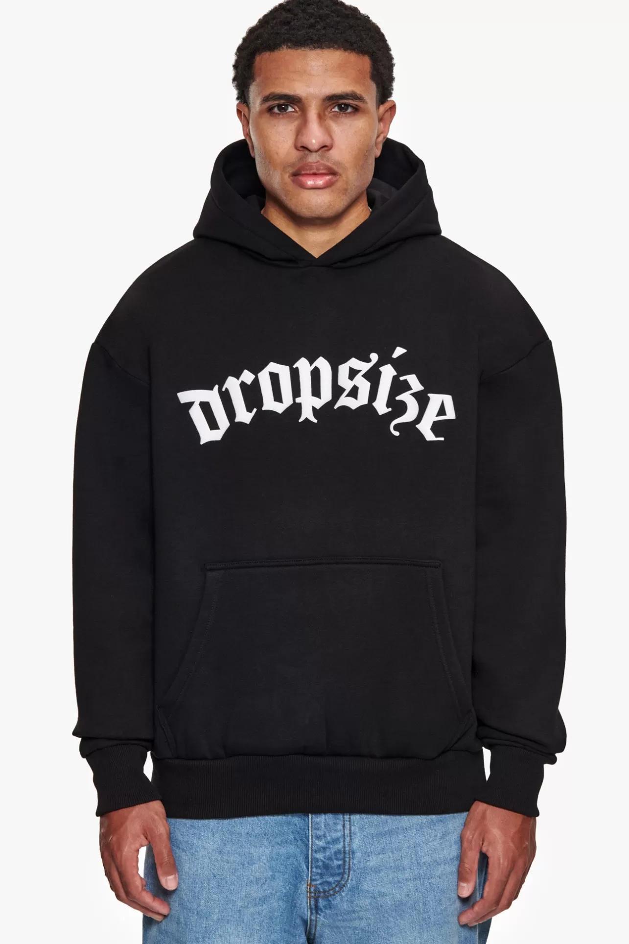 Dropsize SUPER HEAVY OVERSIZE FUTURE IS OURS HOODIE BLACK* Hoodie