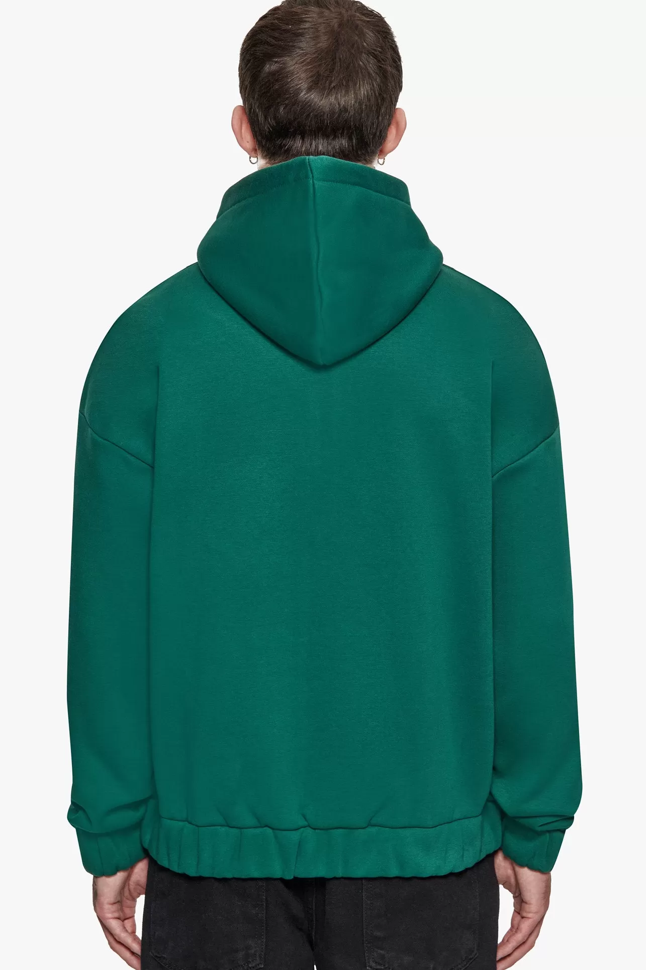 Dropsize SUPER HEAVY OVERSIZED HD PRINT ZIP HOODIE V2 GREEN* Zips