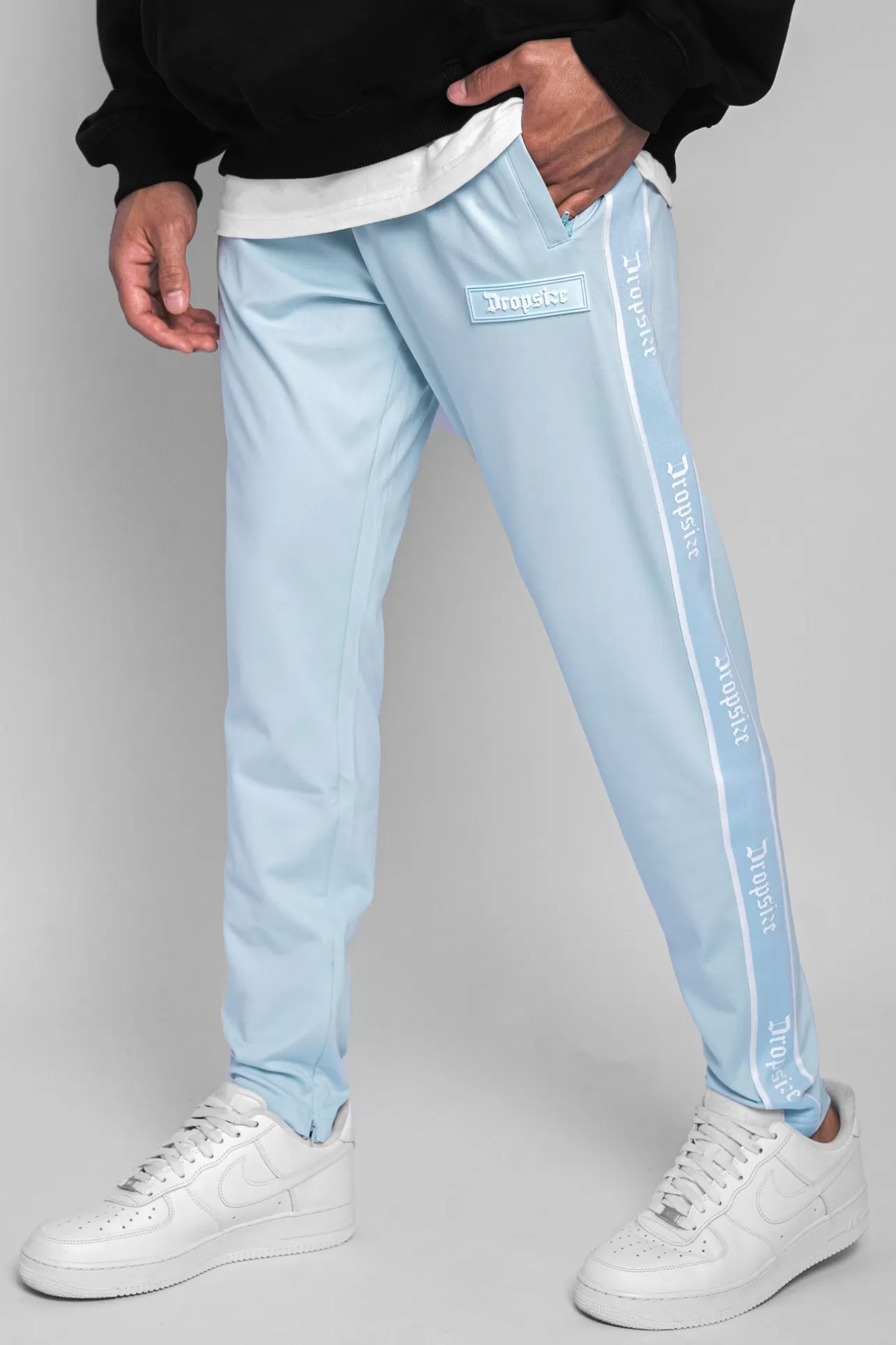 Dropsize TRACK PANTS BABY BLUE* Jogging